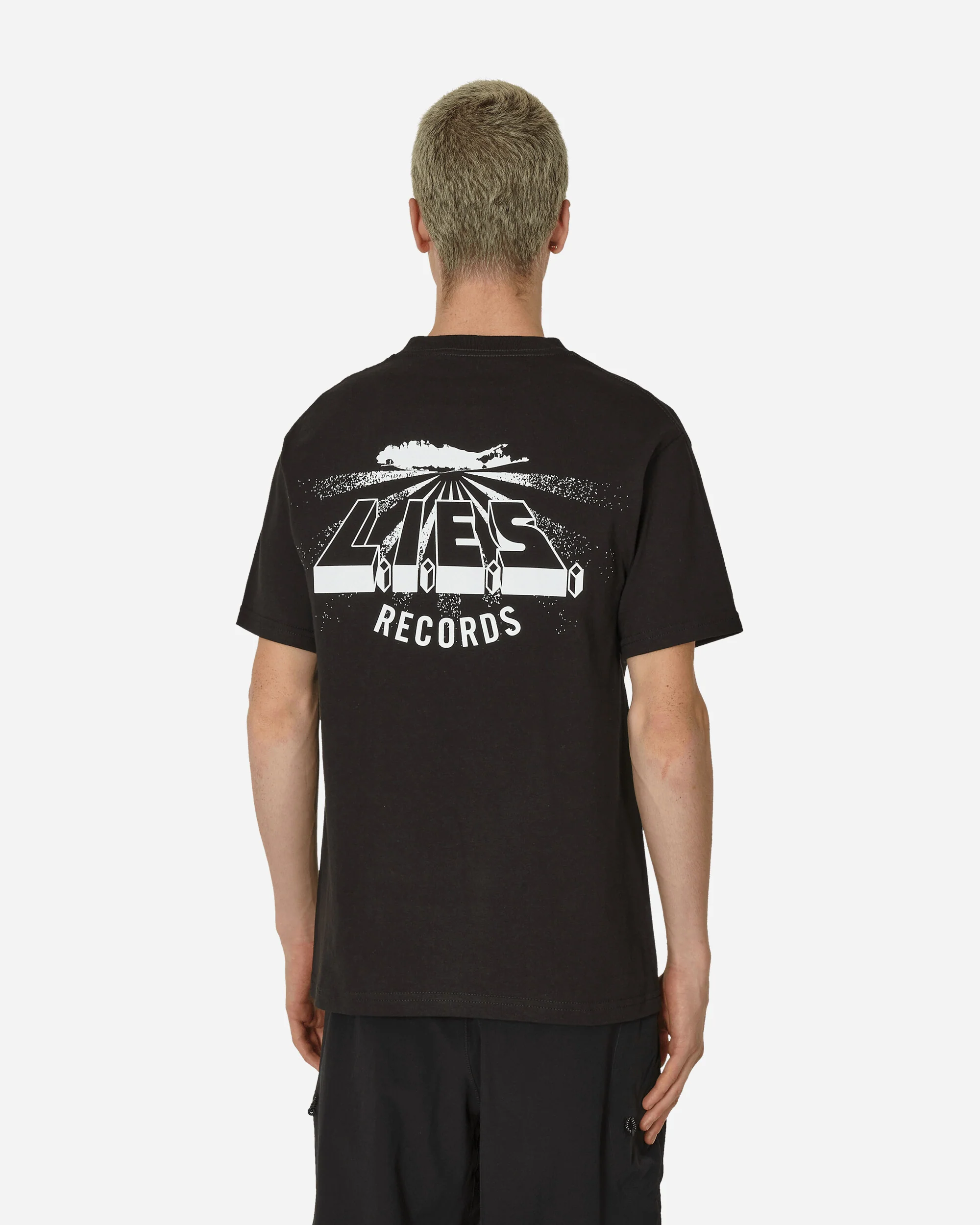 Classic Logo Print T-Shirt Black - Image 3