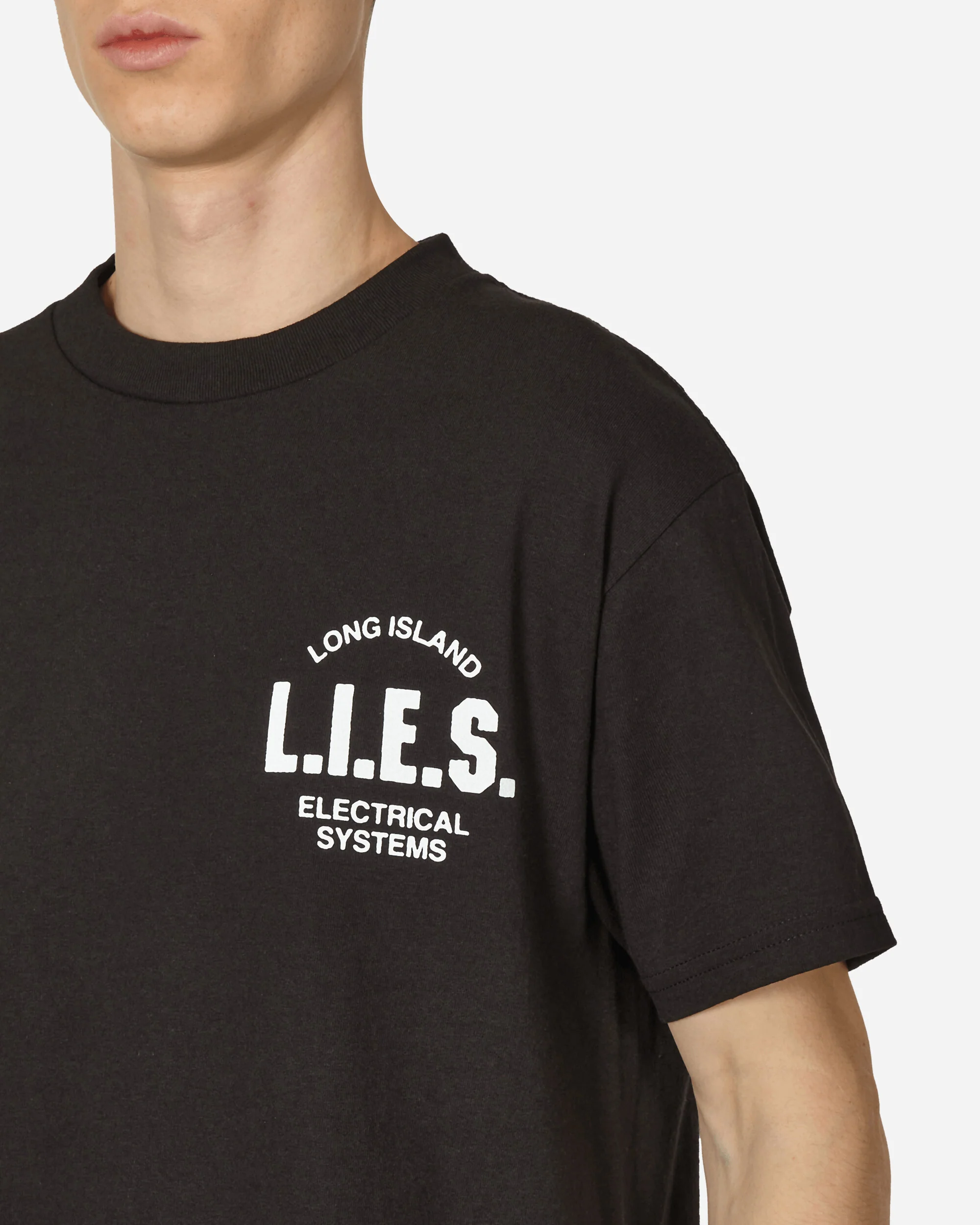 Classic Logo Print T-Shirt Black - Image 5