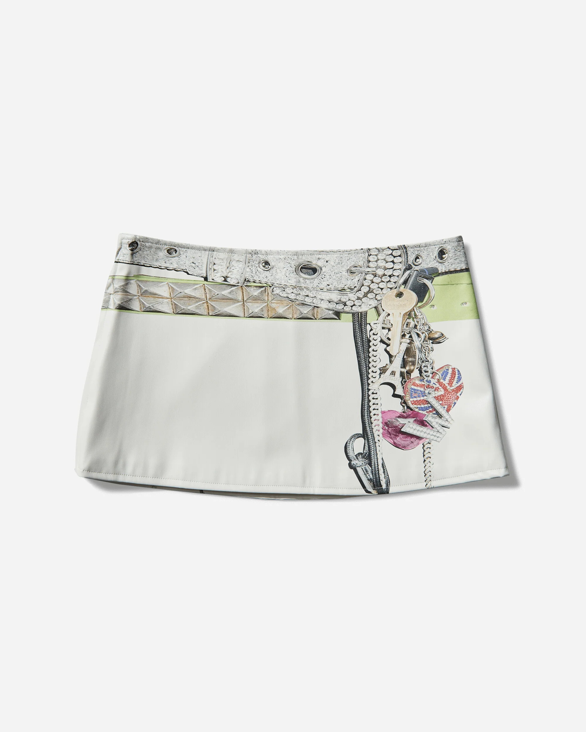 Women's Keys Skirt White - Image 2