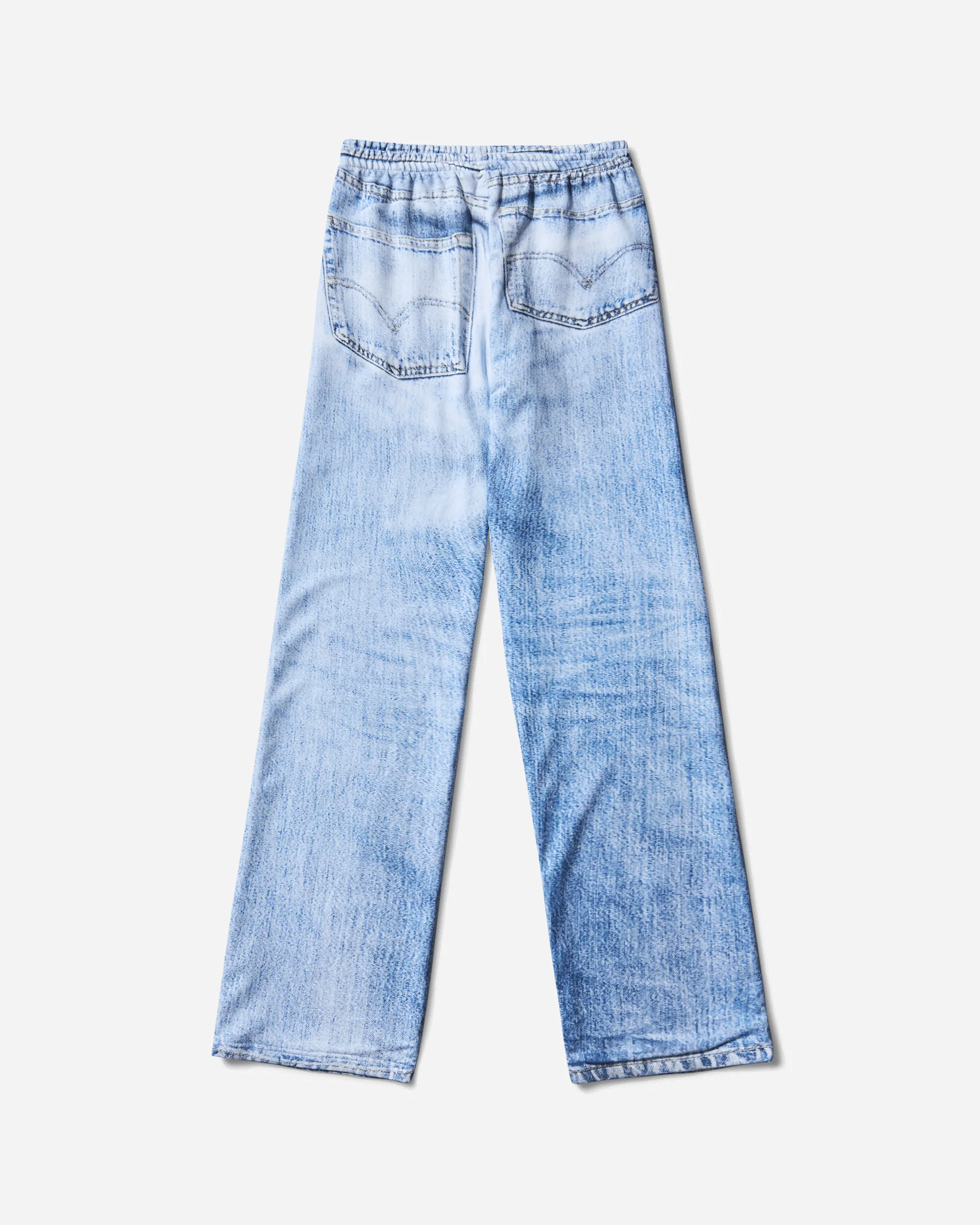 Women's Trompe L'oeil Joggers Blue - Image 2