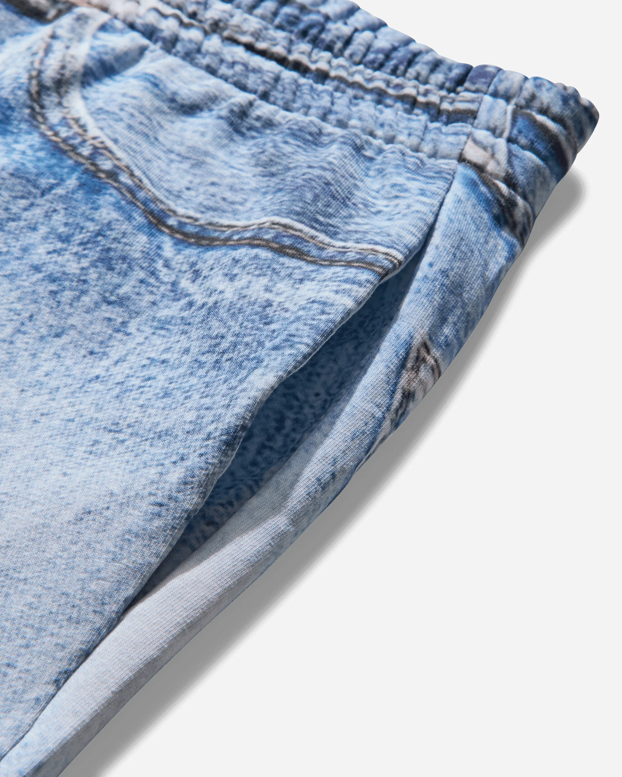 Women's Trompe L'oeil Joggers Blue - Image 4