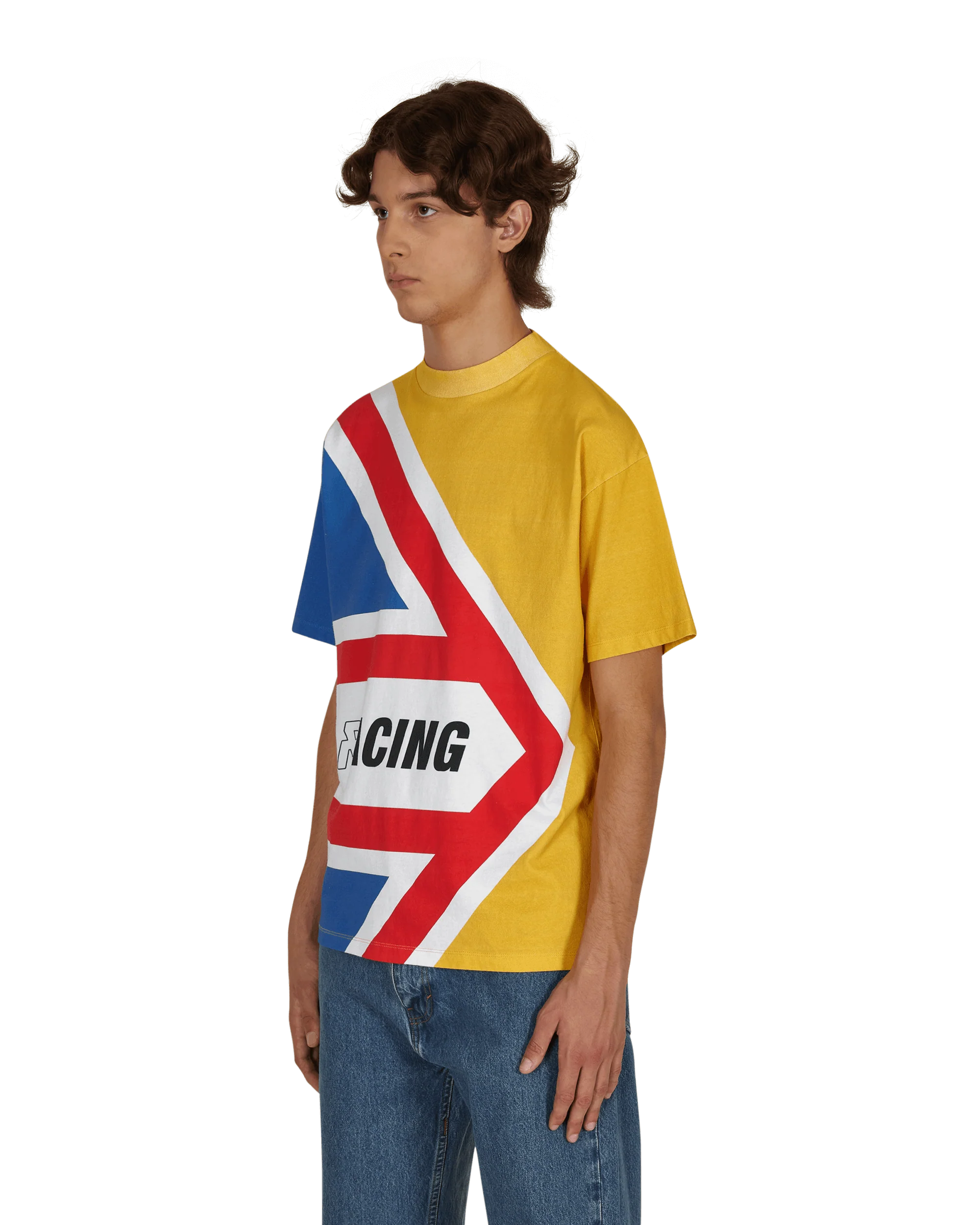 Karacing Helmet Graphic T-Shirt Multicolor - Image 3