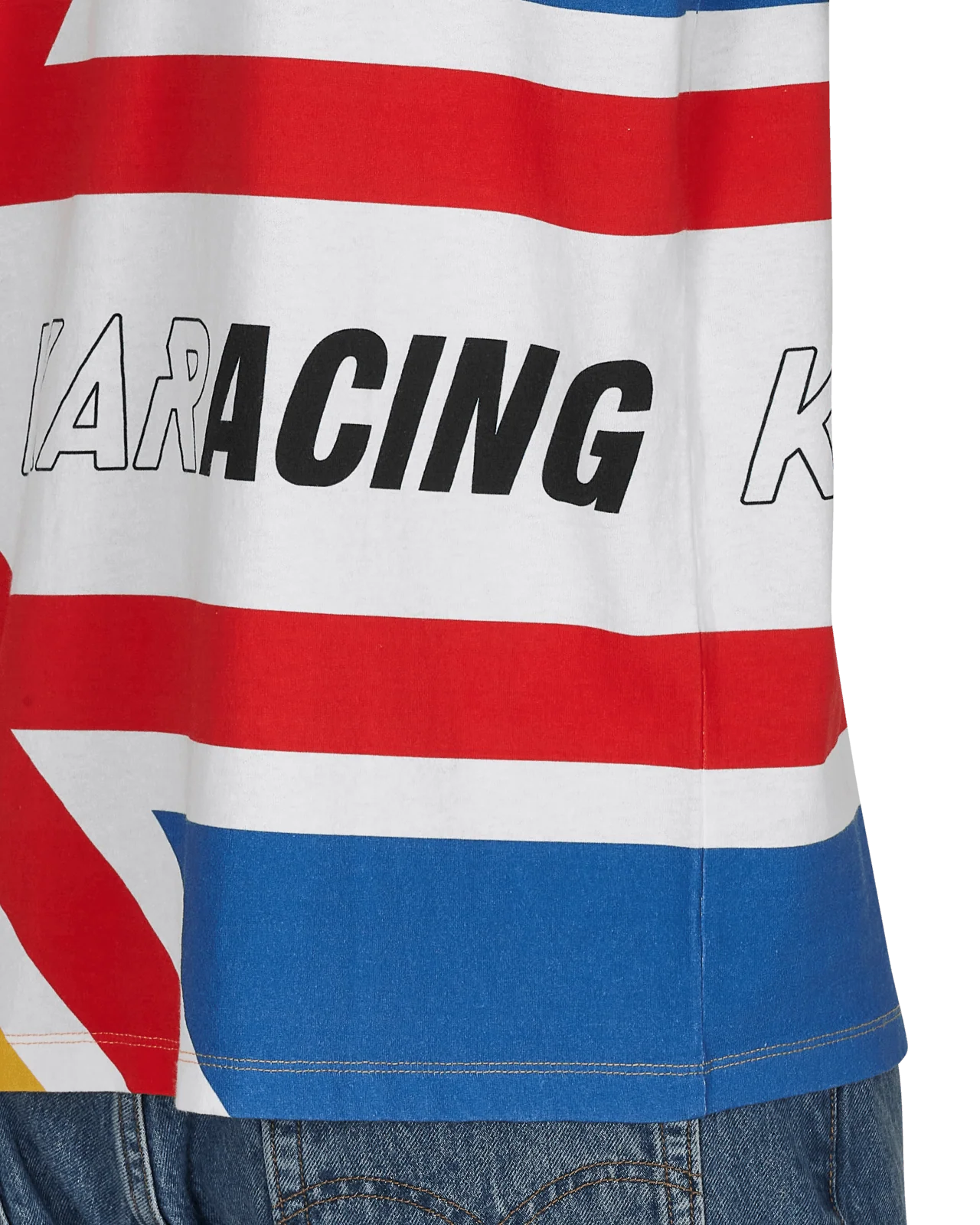 Karacing Helmet Graphic T-Shirt Multicolor - Image 6