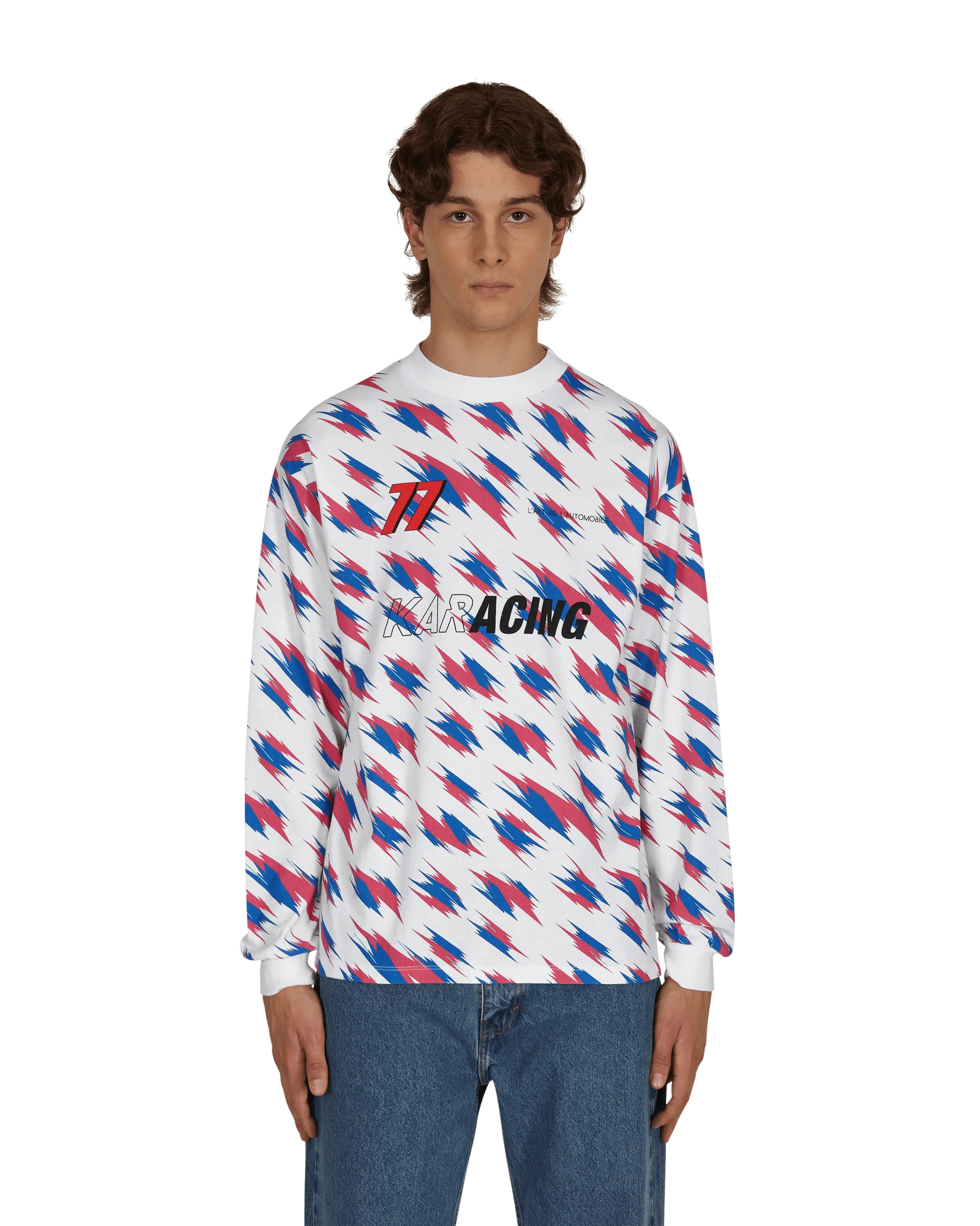 Karacing Performance Longsleeve T-Shirt White - Image 2