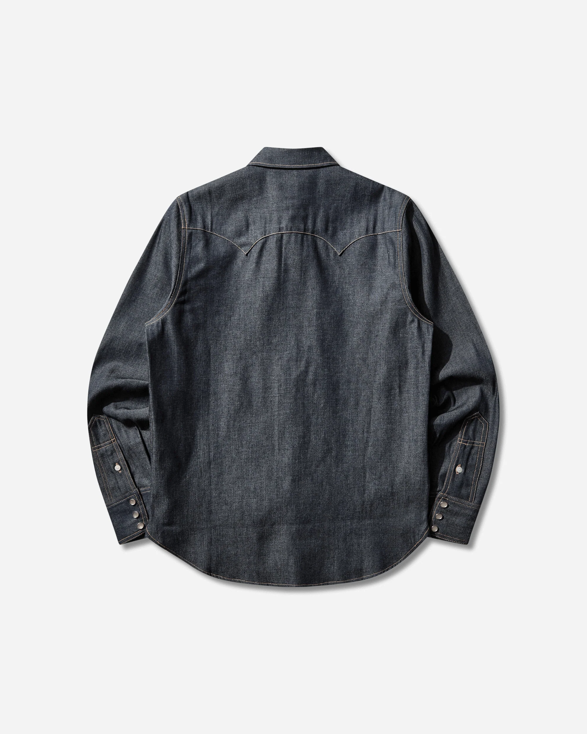 Men's 101 50s Western Shirt Dry Blue - Image 2