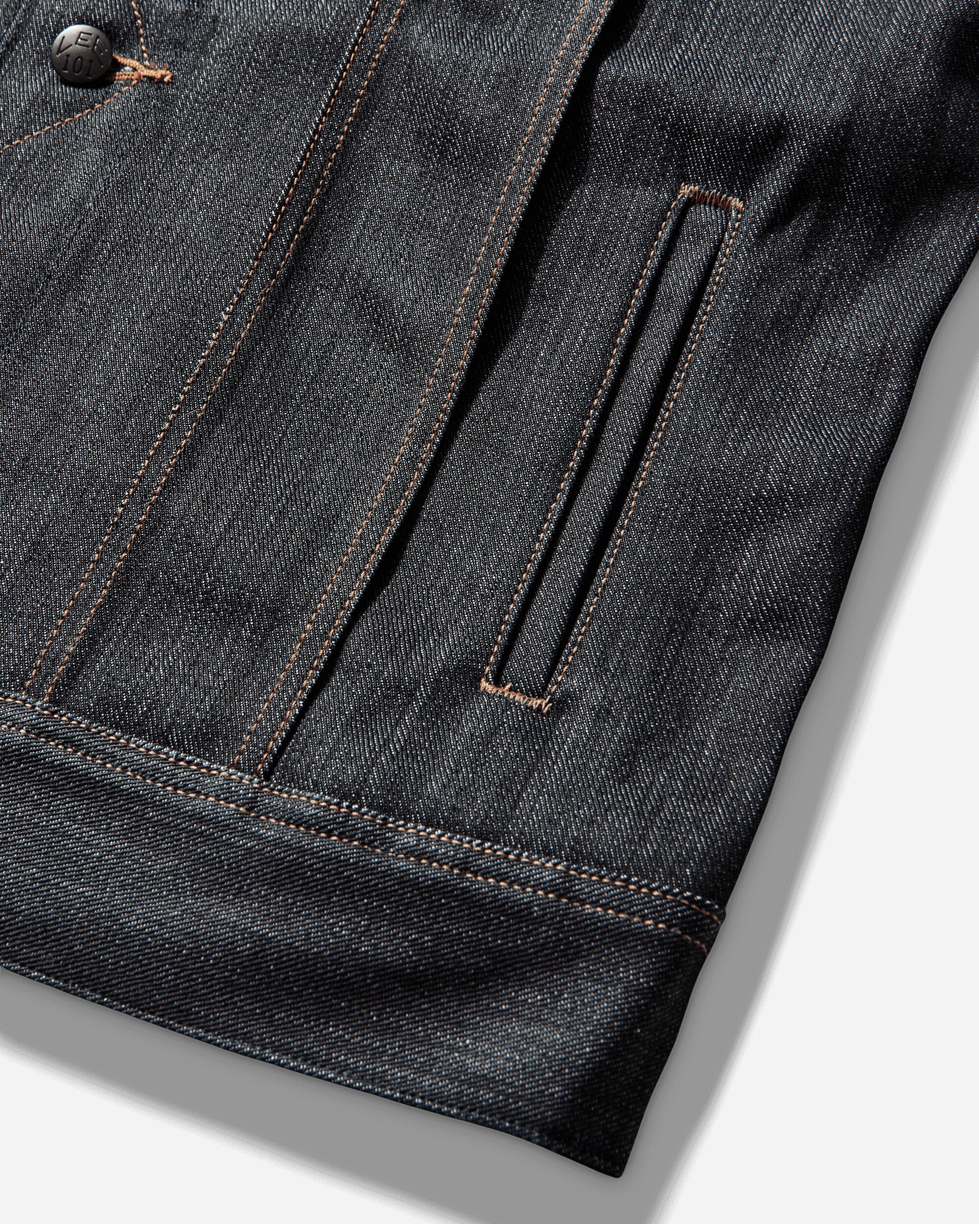 Men's 101 Regular Rider Jacket Dry Blue - Image 4