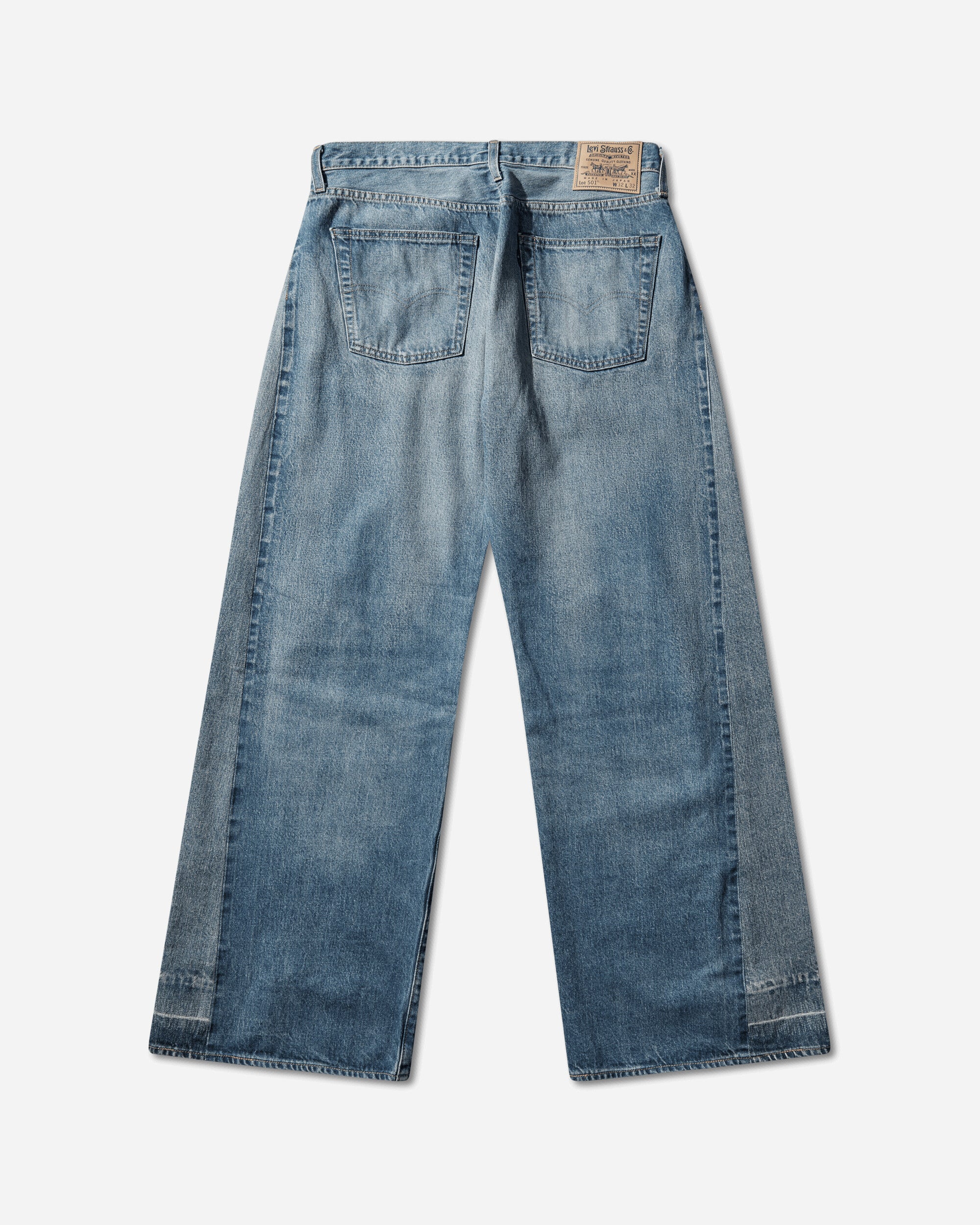 Men's Blue Tab 1980's 501 Customized Jeans Blue - Image 2