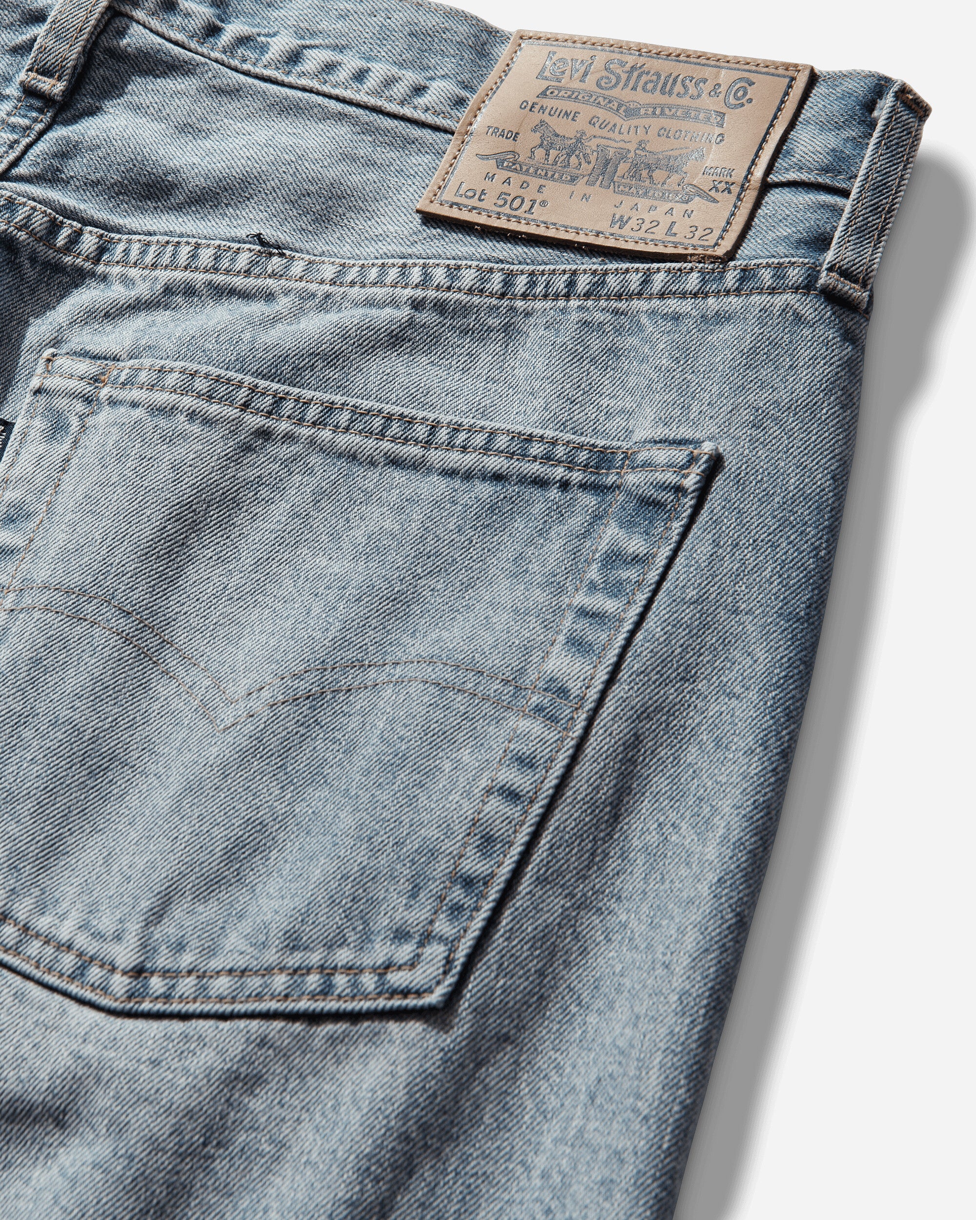Men's Blue Tab 1980's 501 Jeans Blue - Image 4