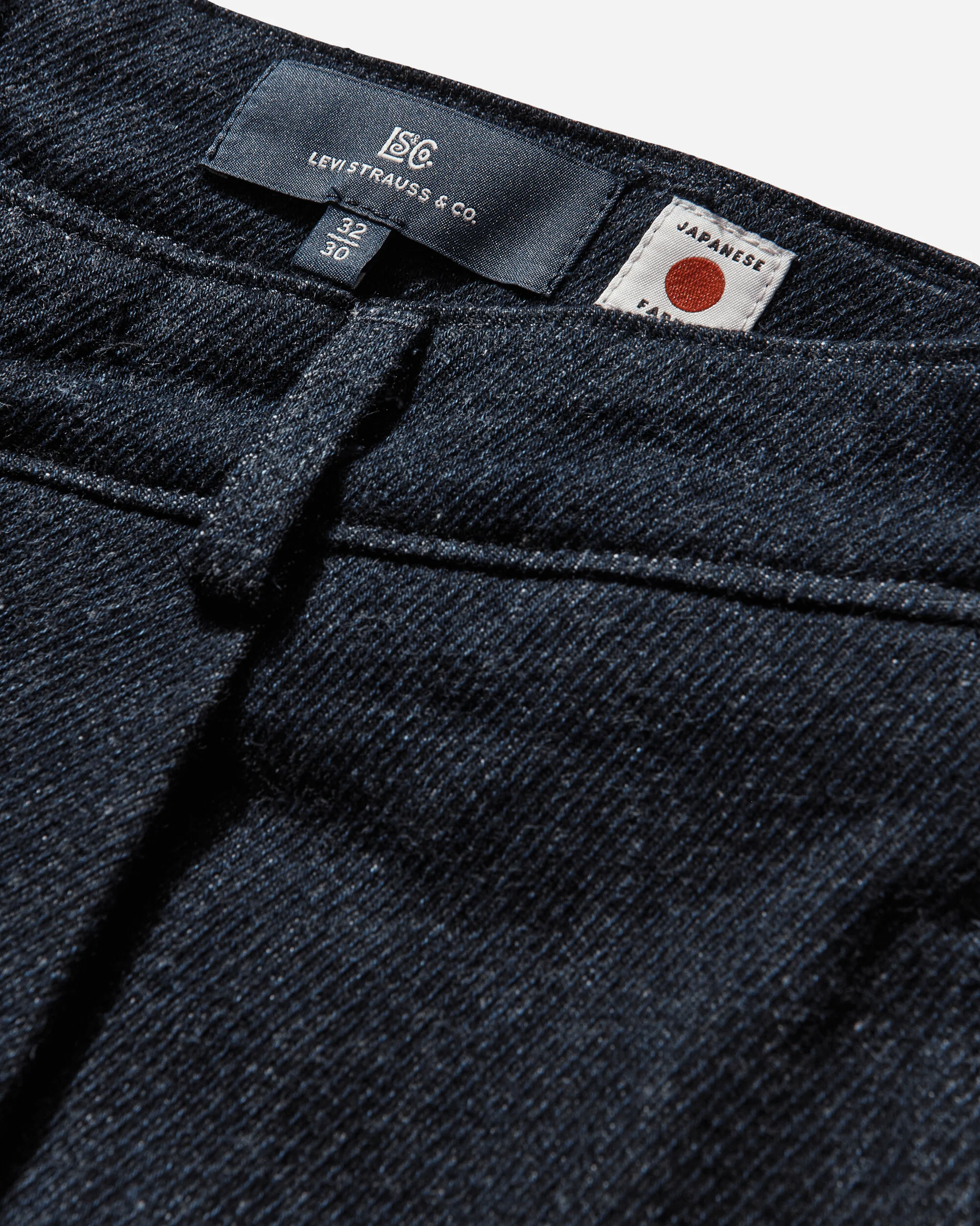 Men's Blue Tab Pleated Trousers Ivy Wash - Image 4