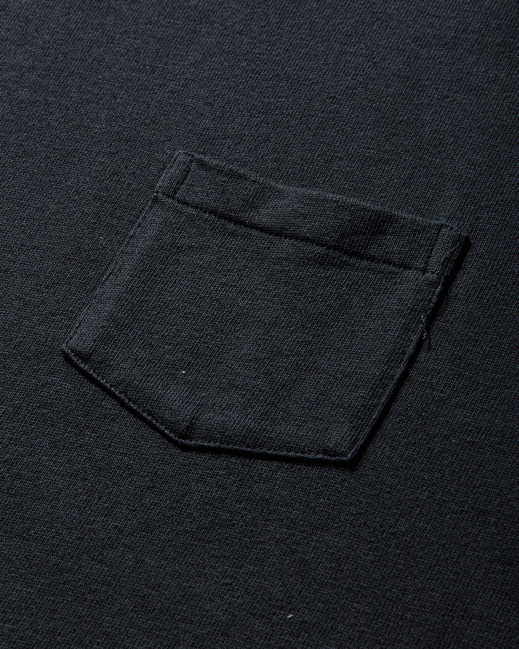 Men's 1960's Casual T-Shirt Jet Black - Image 3