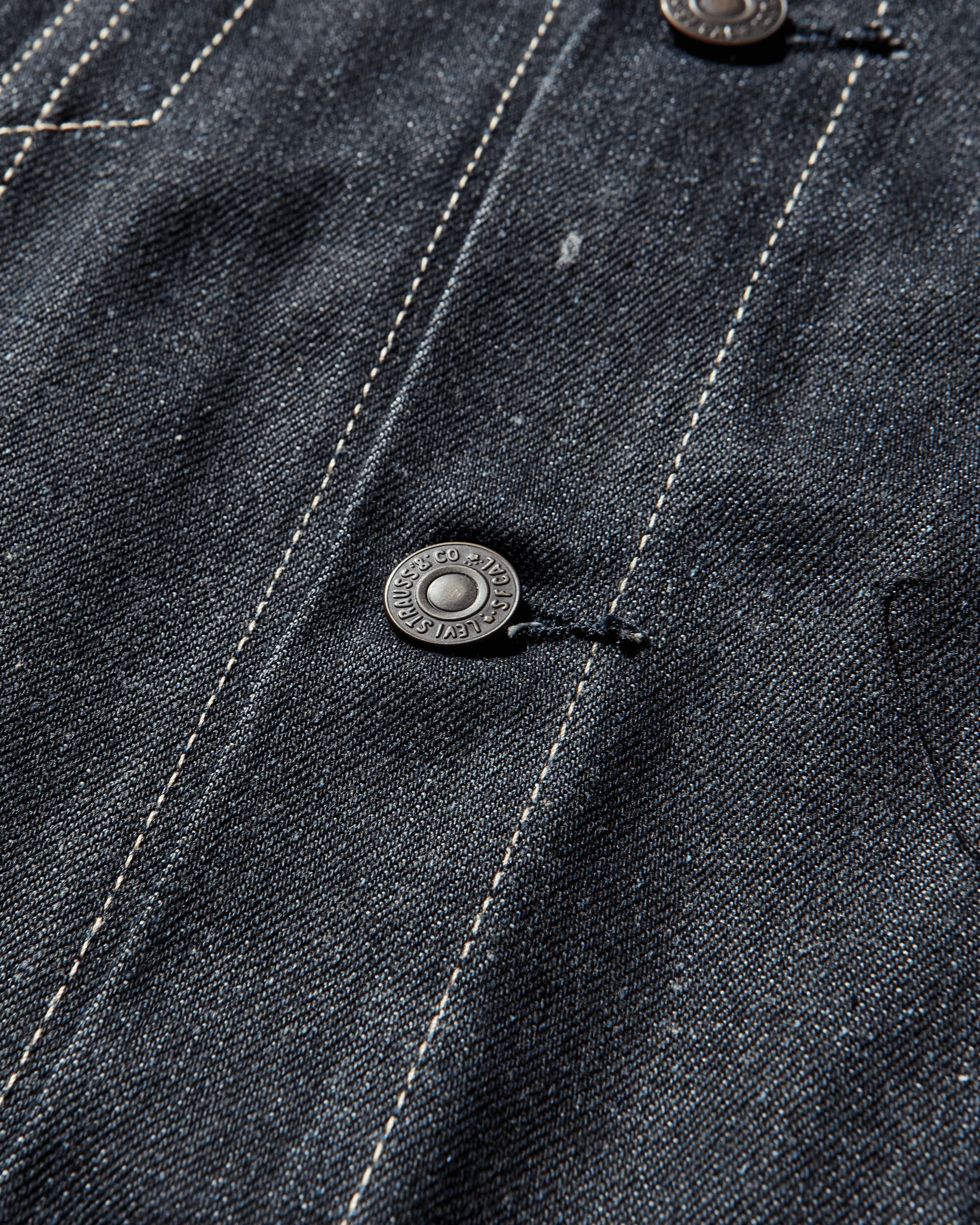 Men's 1961 Type III 557 Jacket Indigo - Image 4