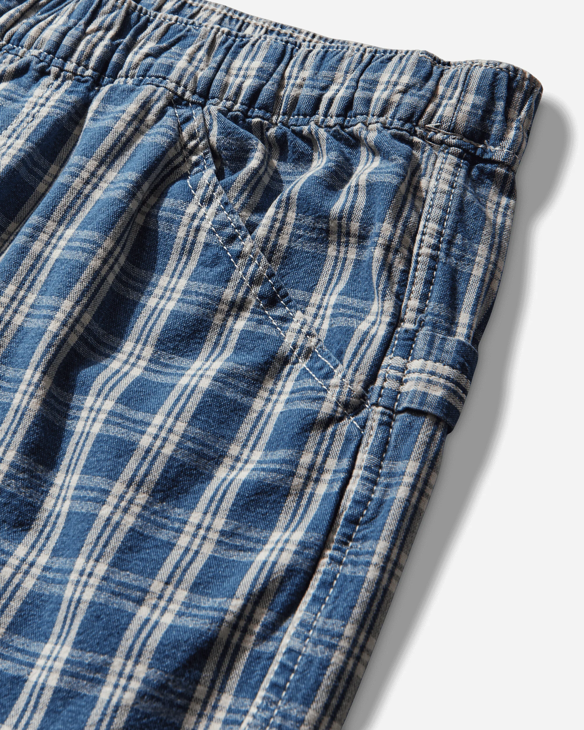 Men's Pull-On Work Shorts Blue - Image 4