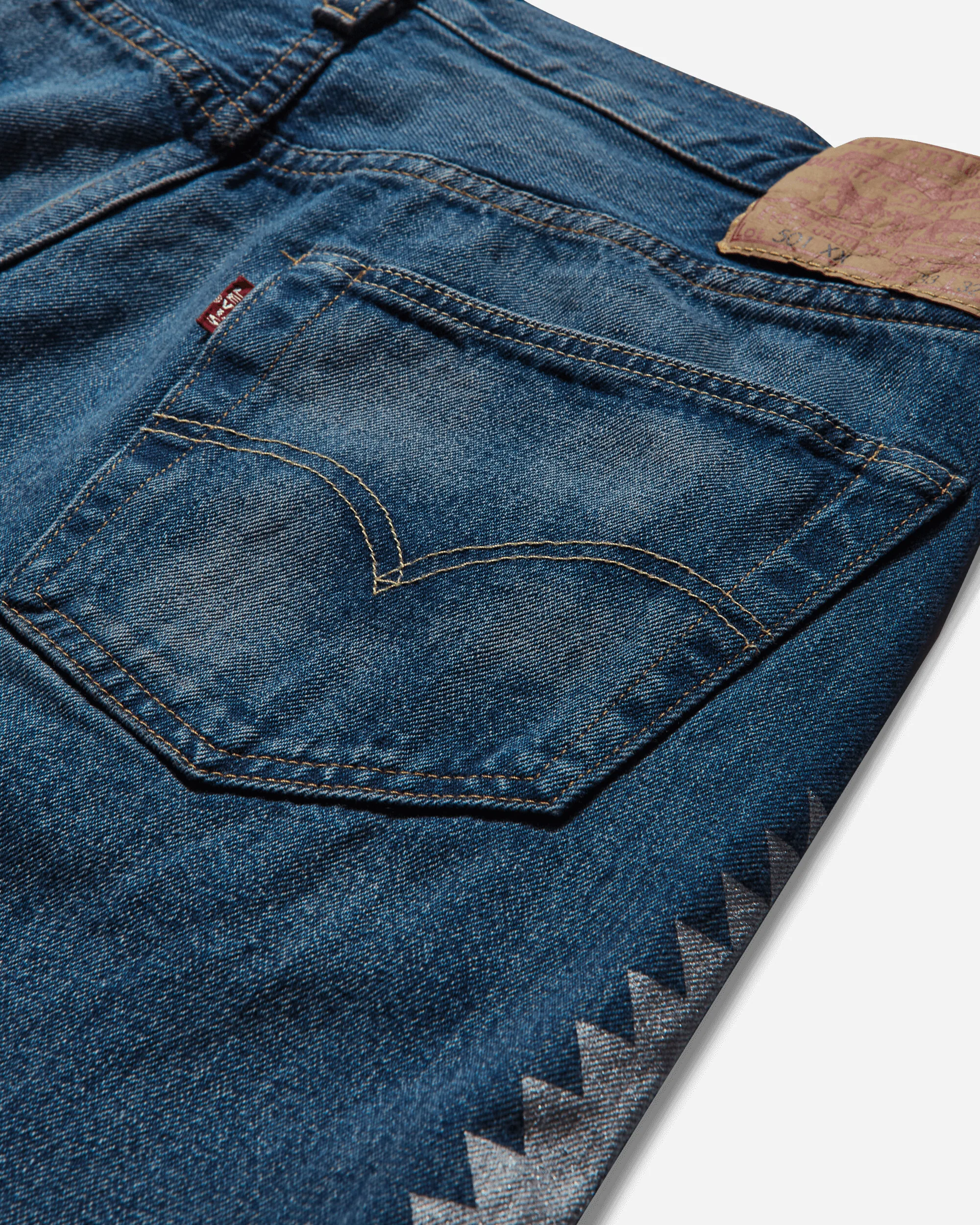 Slam Jam 501® 1955 Custom Jeans Blue Stone Washed - Image 3