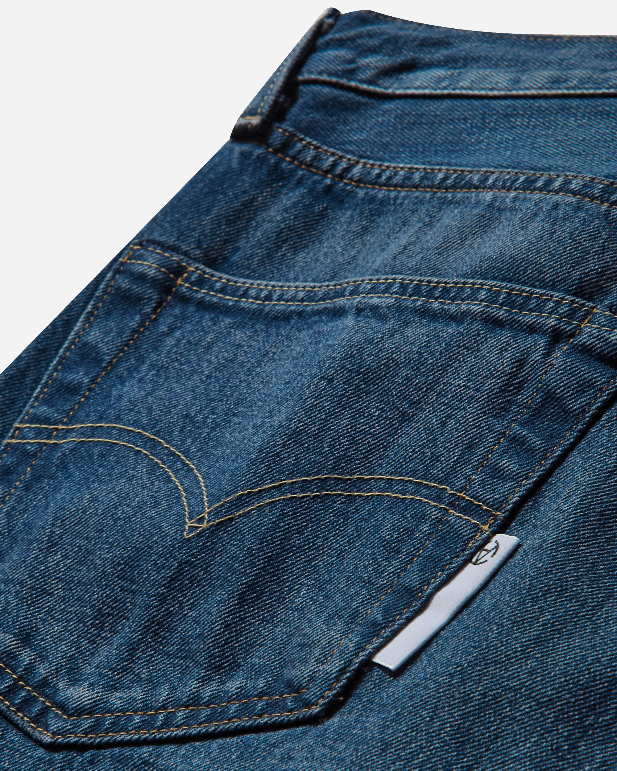 Slam Jam 501® 1955 Custom Jeans Blue Stone Washed - Image 4