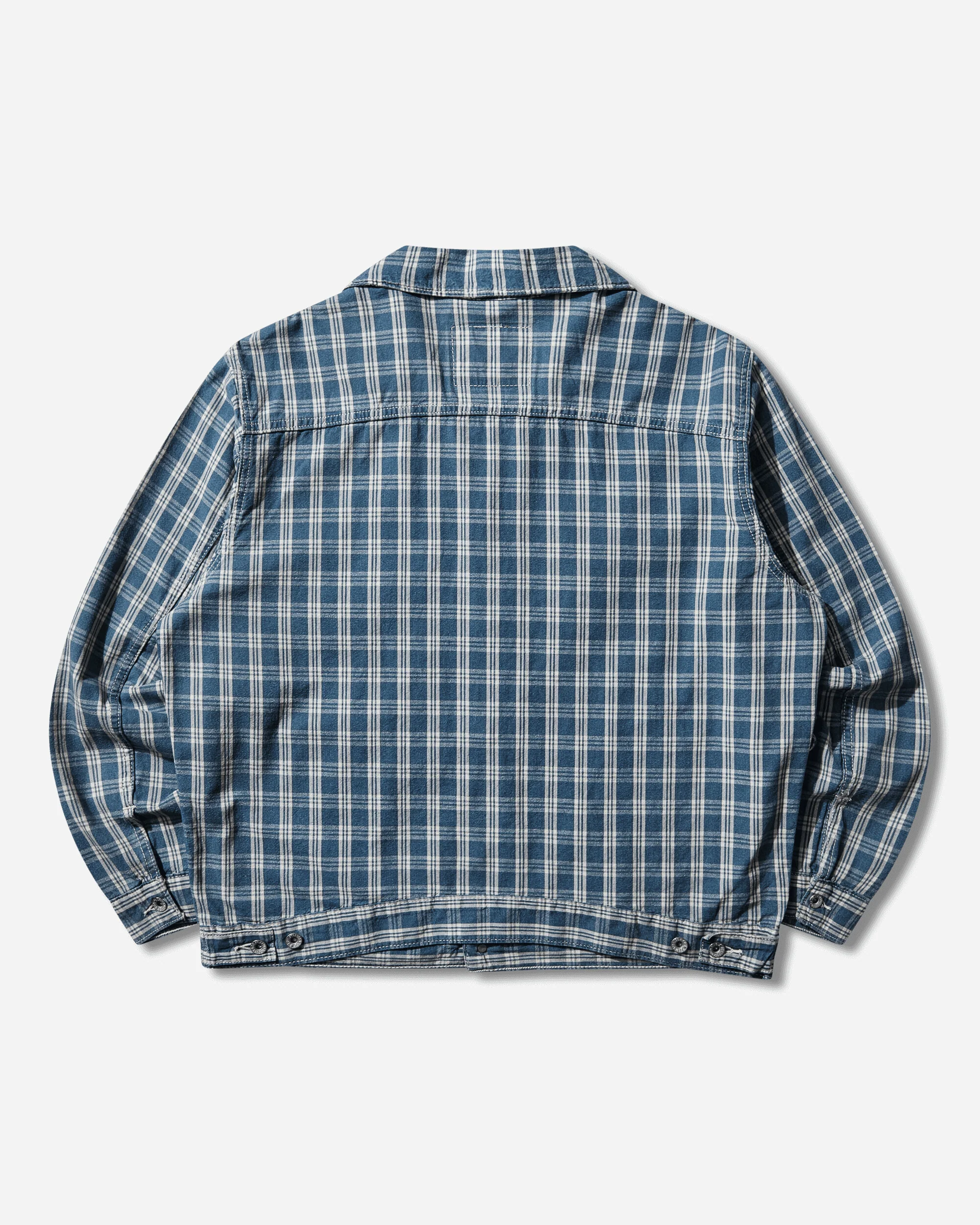 Men's Sunrise Trucker Jacket Blue - Image 2