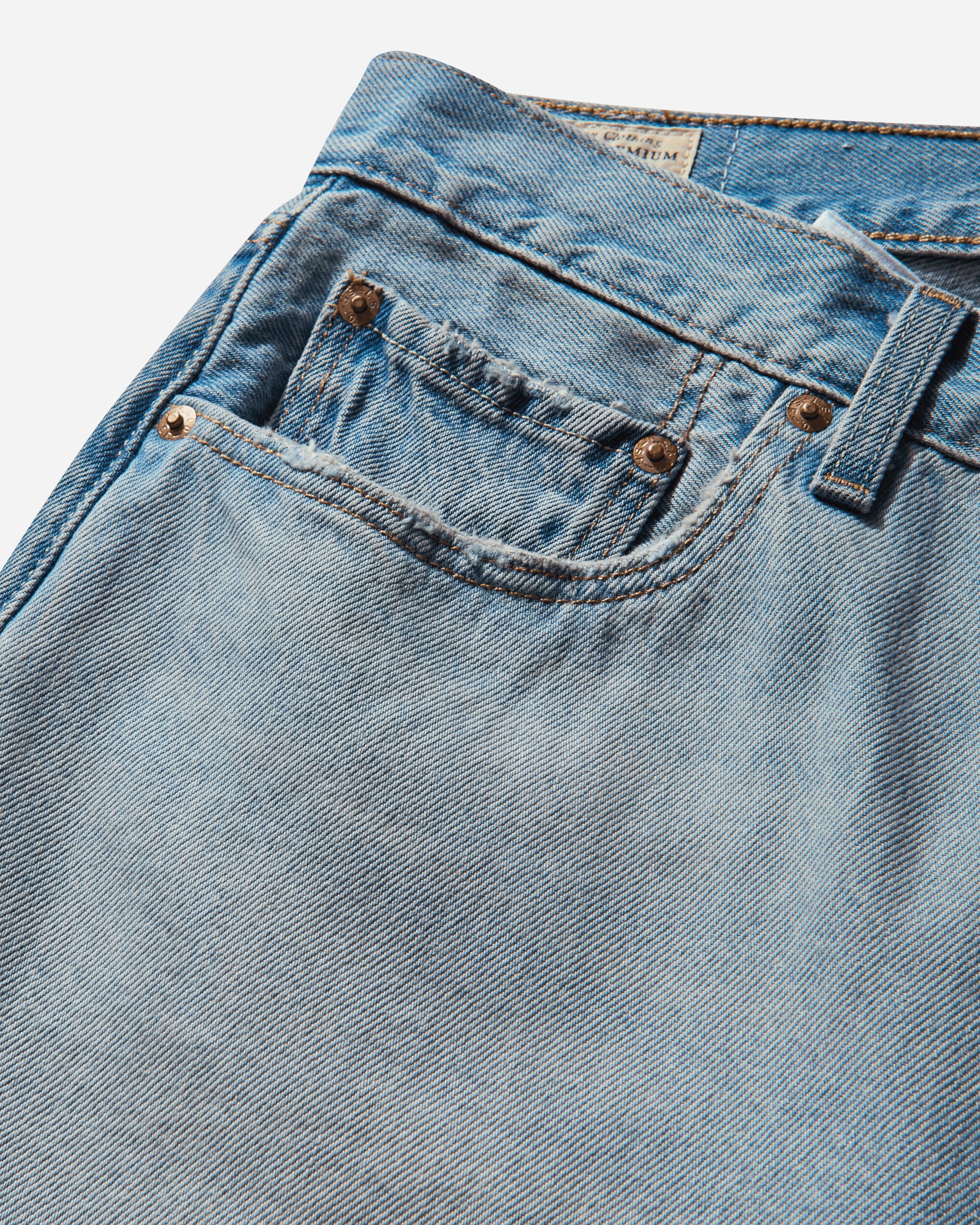 Women's 501 90's Ankle Layered Jeans Blue - Image 3