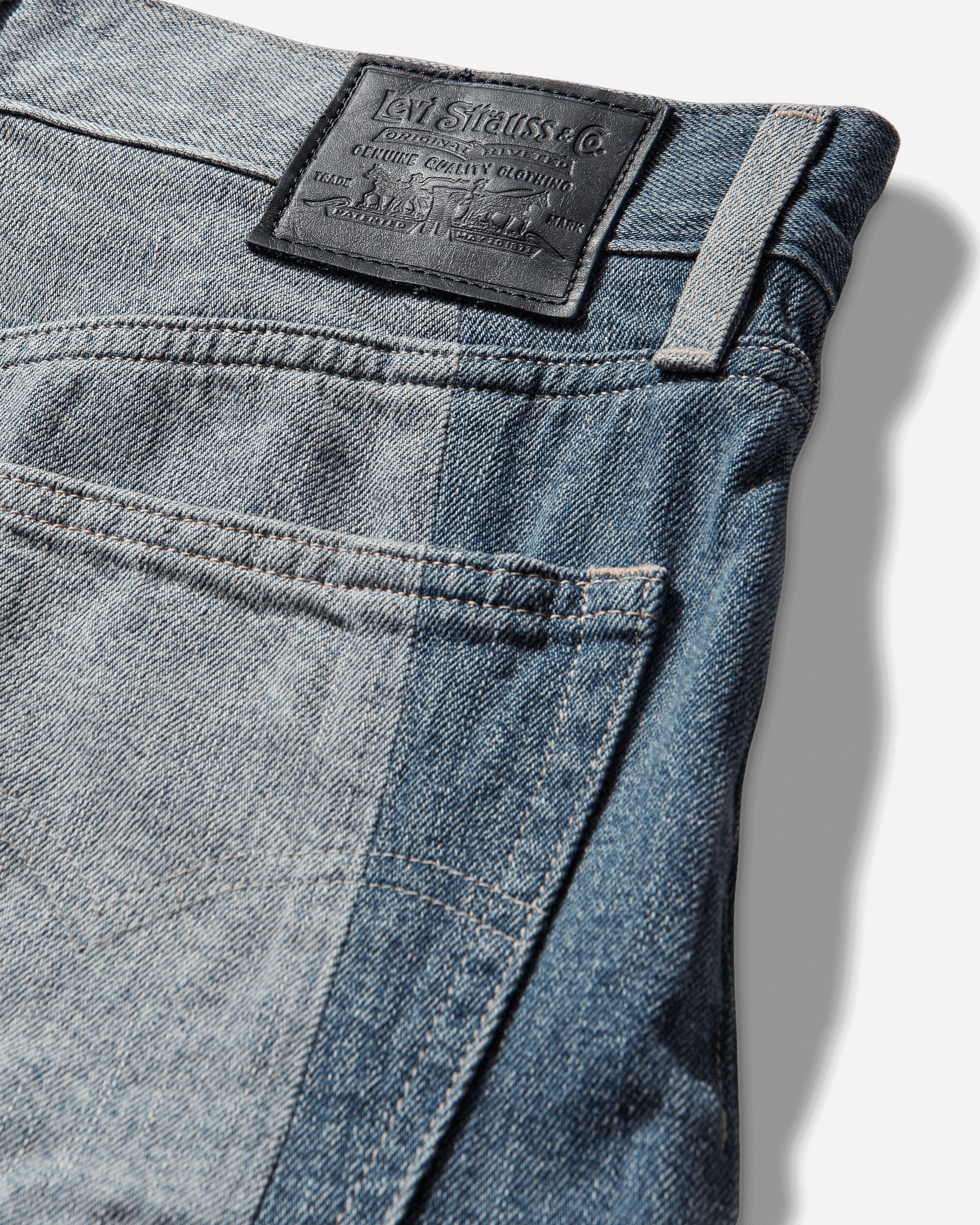 Women's Blue Tab Roper Jeans Blue - Image 3