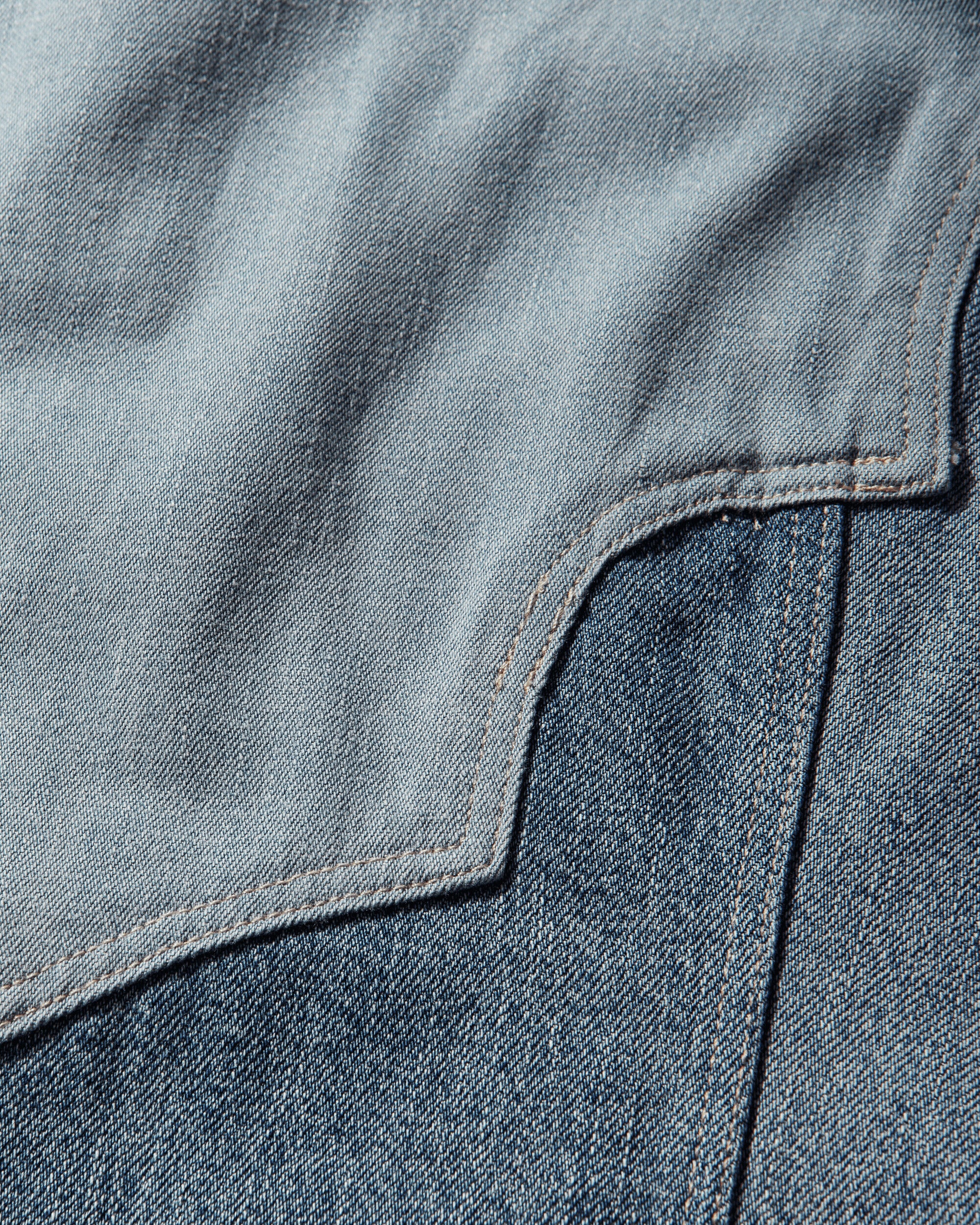 Women's Blue Tab Roper Shacket Blue - Image 4