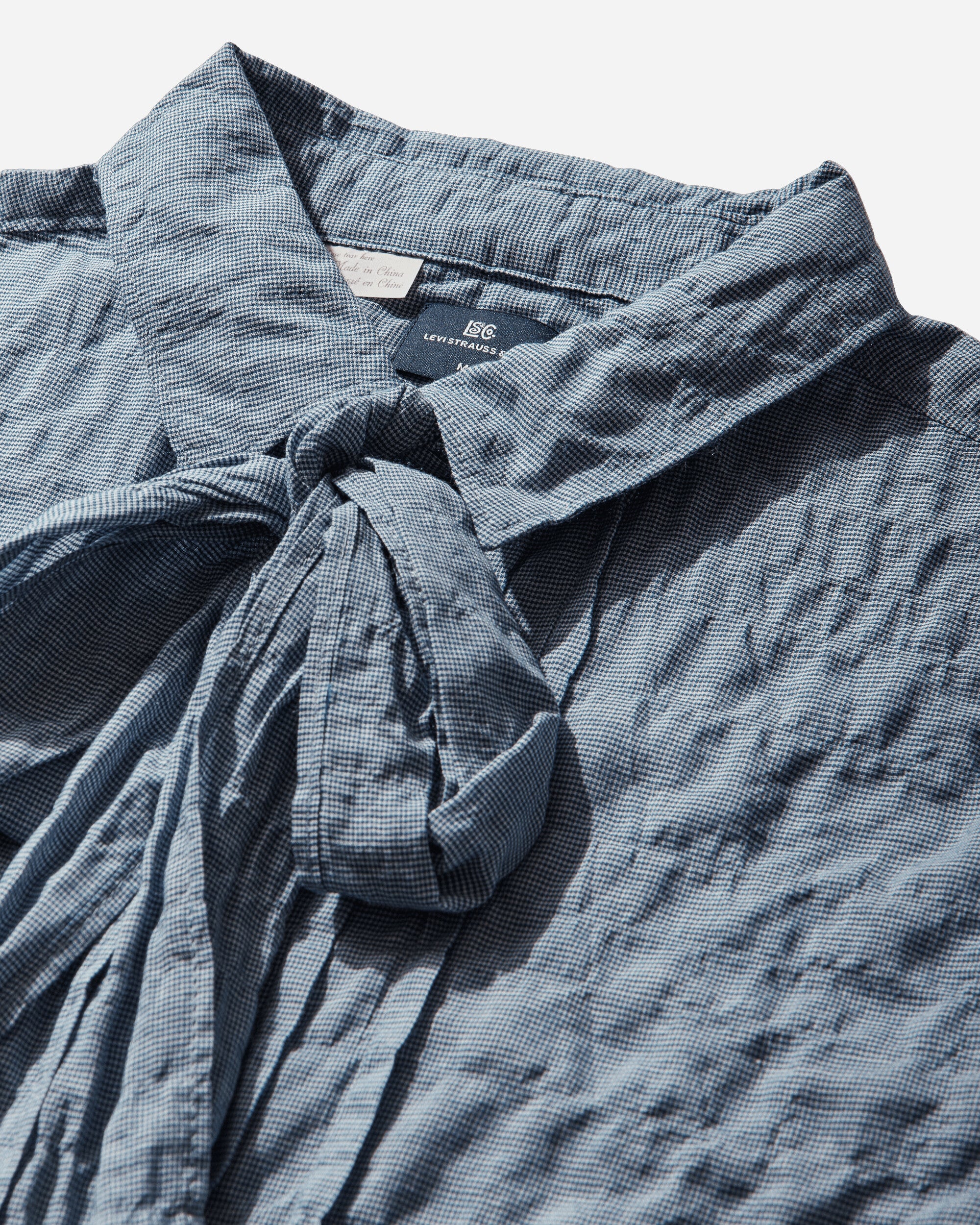 Women's Blue Tab Short Sleeve Weekend Shirt Blue - Image 3