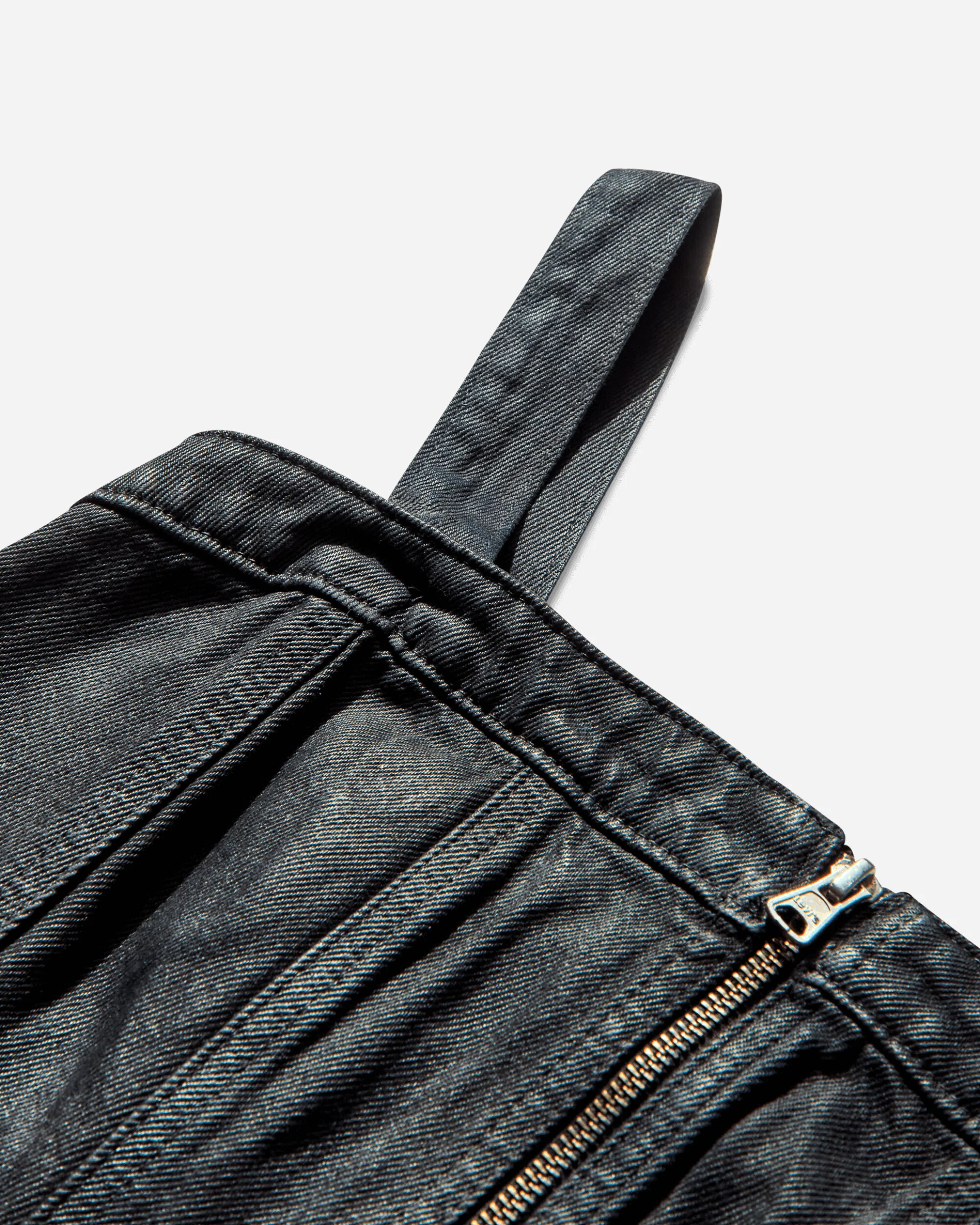 Women's Sculpted Bustier Top Black - Image 3