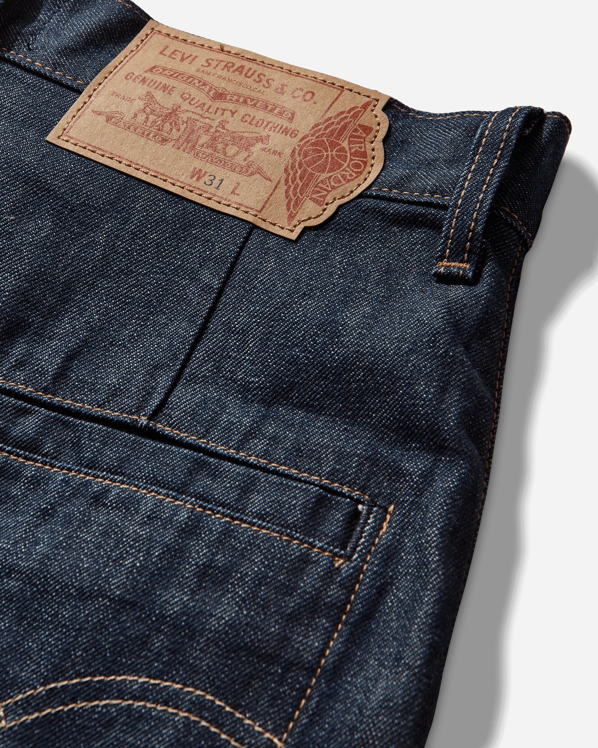 Jordan Baggy Shorts Indigo - Image 3