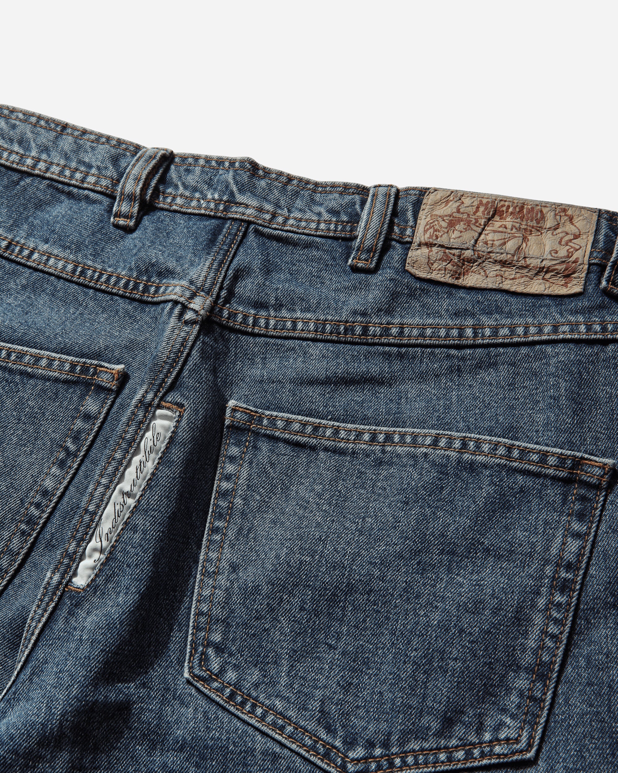 Men's Indistruttibile Denim Pants Blue - Image 3