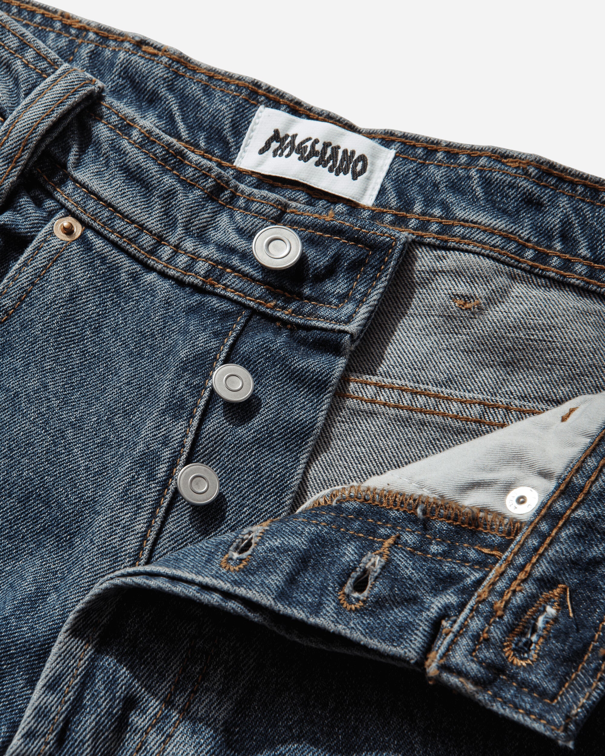 Men's Indistruttibile Denim Pants Blue - Image 4
