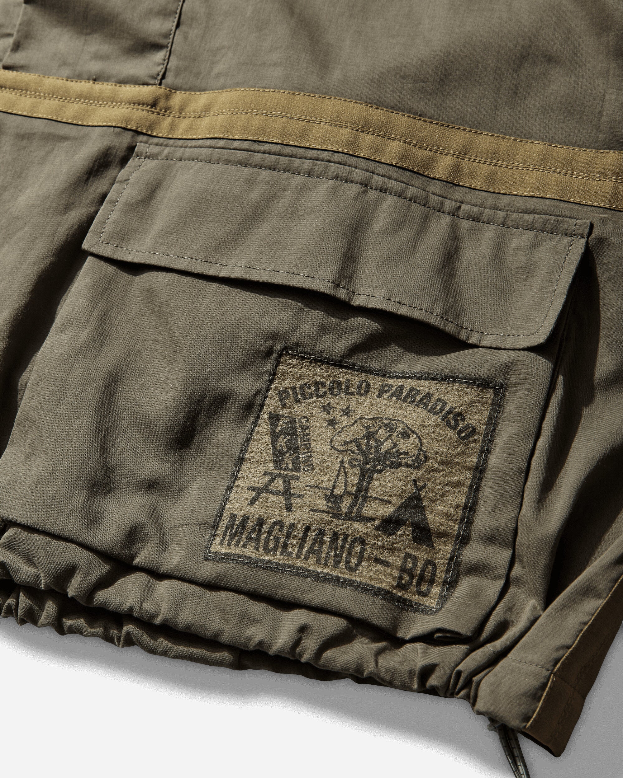 Men's Piccolo Paradiso Overshirt Green - Image 3
