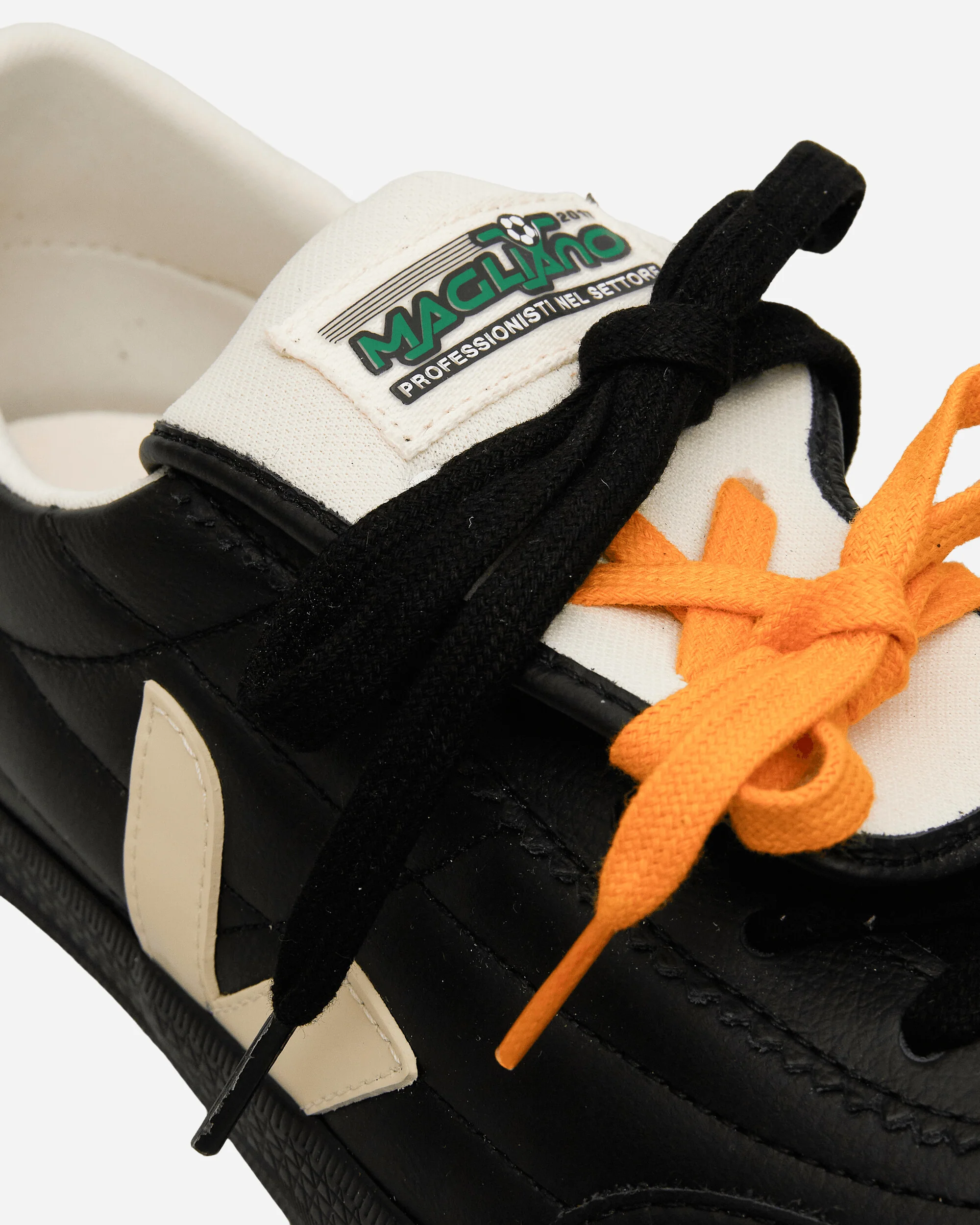 Veja Panenka Leather Sneakers Black - Image 6