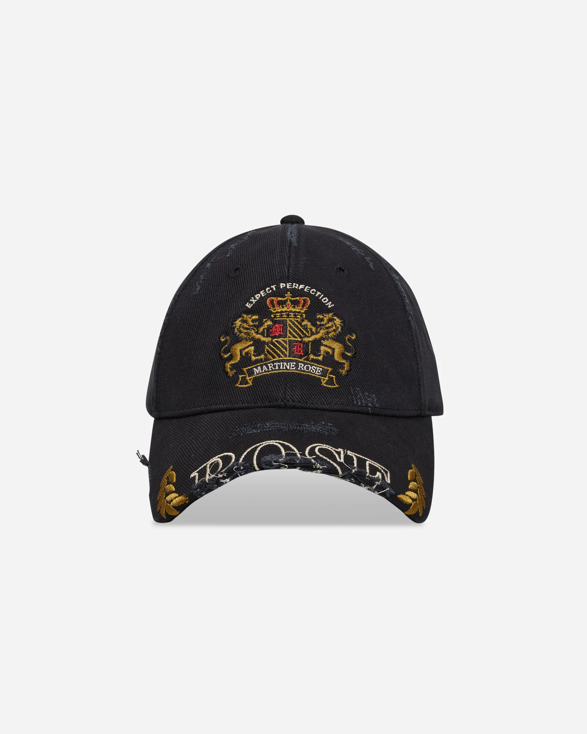 Cut Peak Cap Washed Black - Image 3