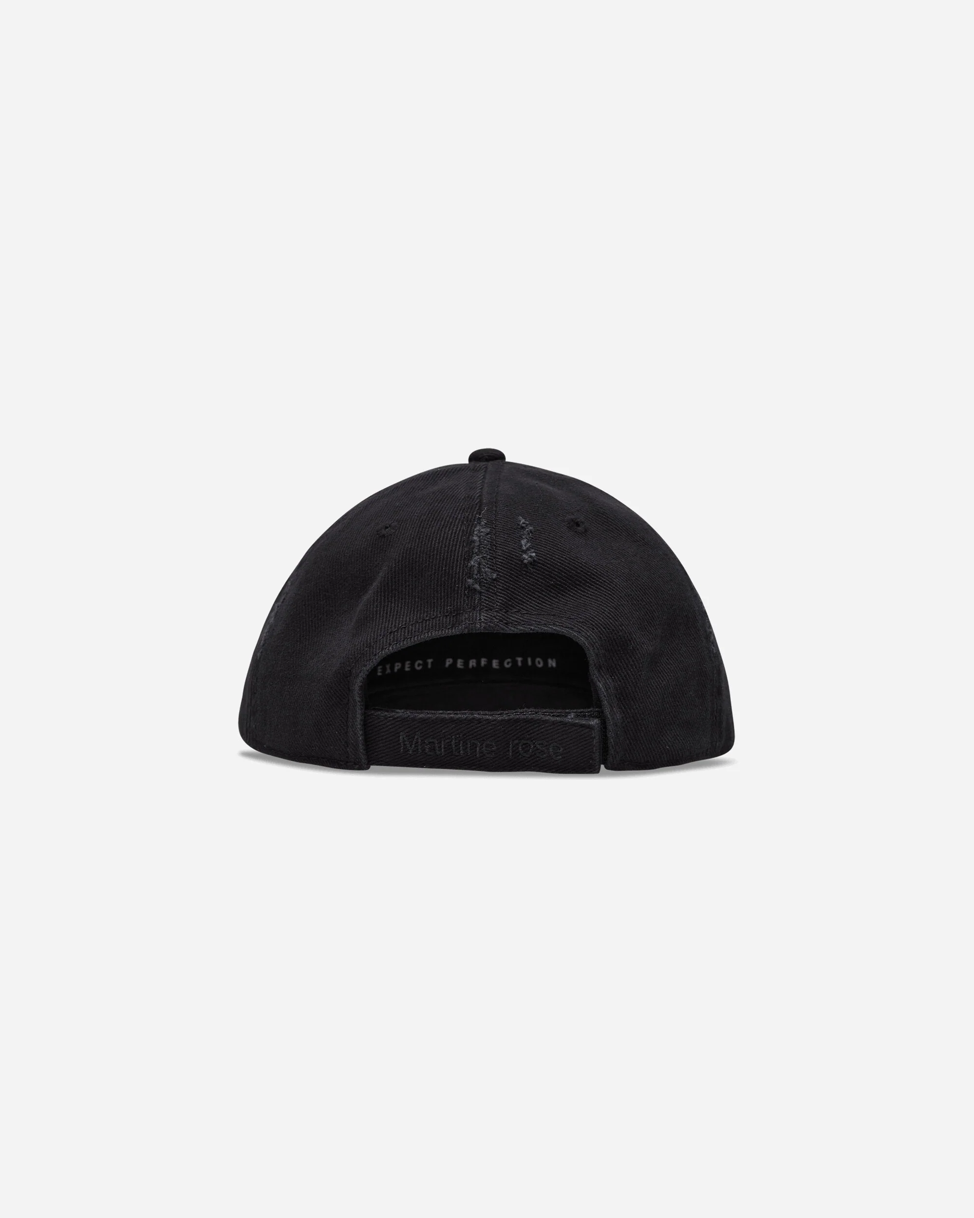 Cut Peak Cap Washed Black - Image 5