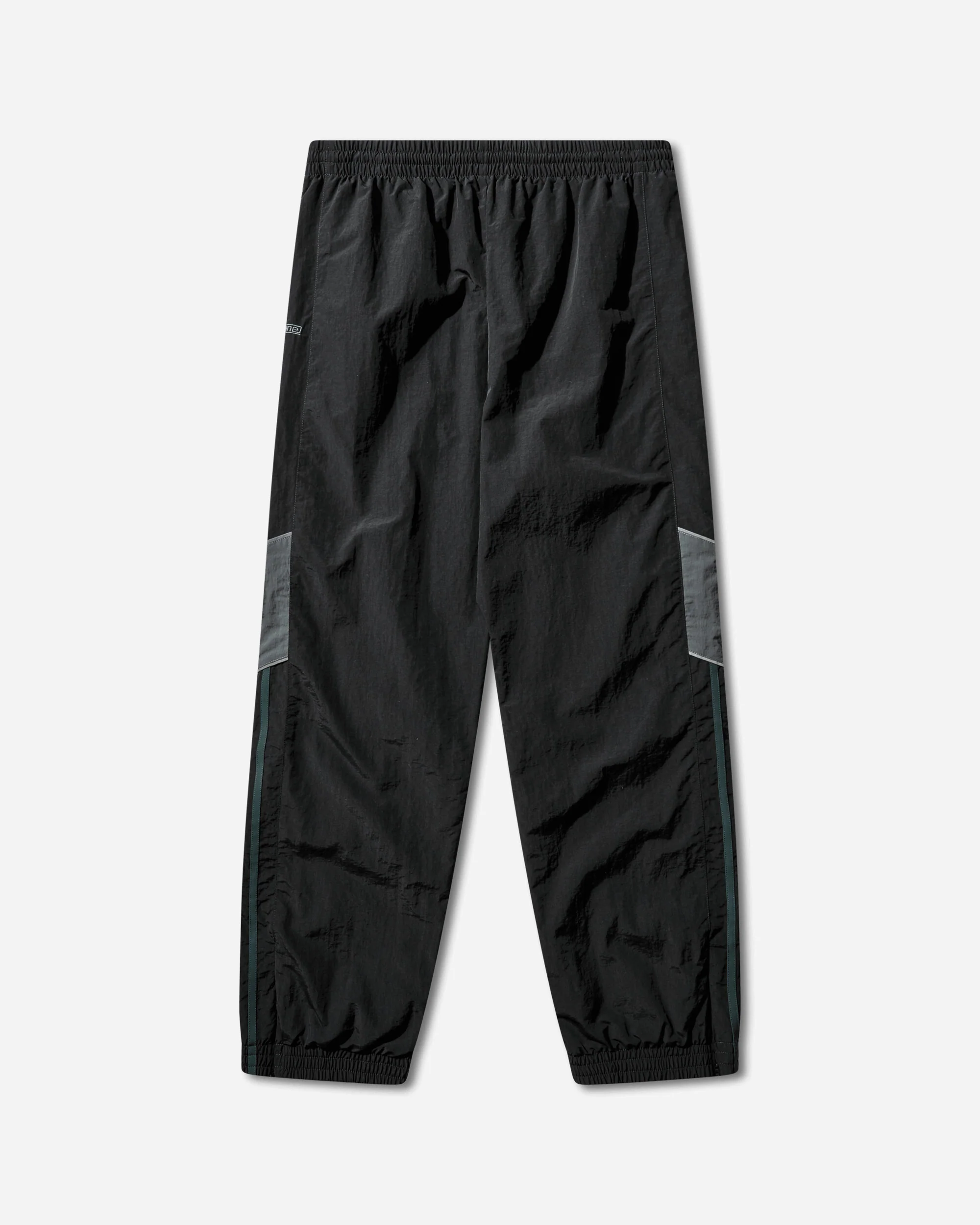 Panelled Trackpants Black / Teal - Image 2