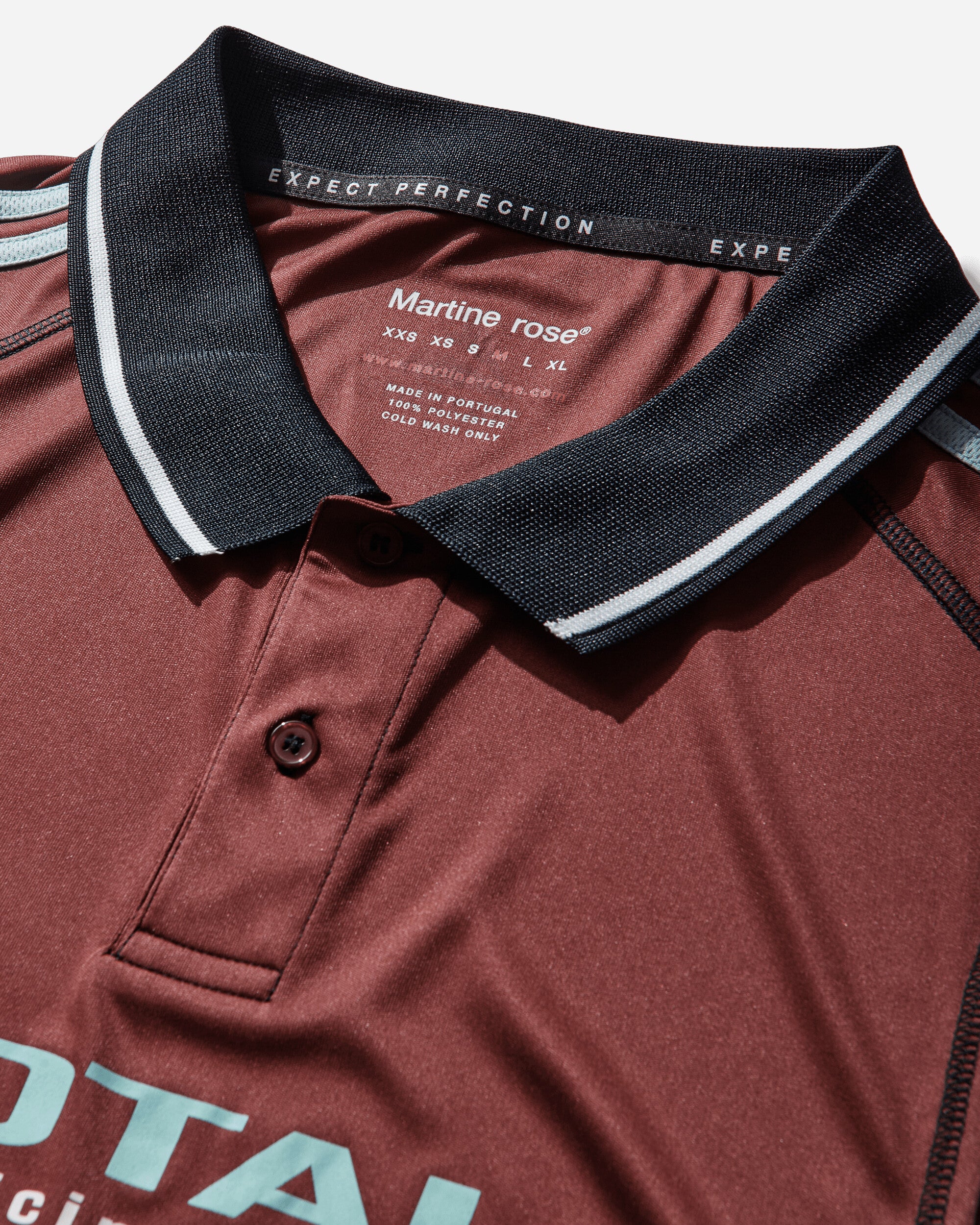Shrunken Stretch Football Vest Red / Burgundy - Image 4