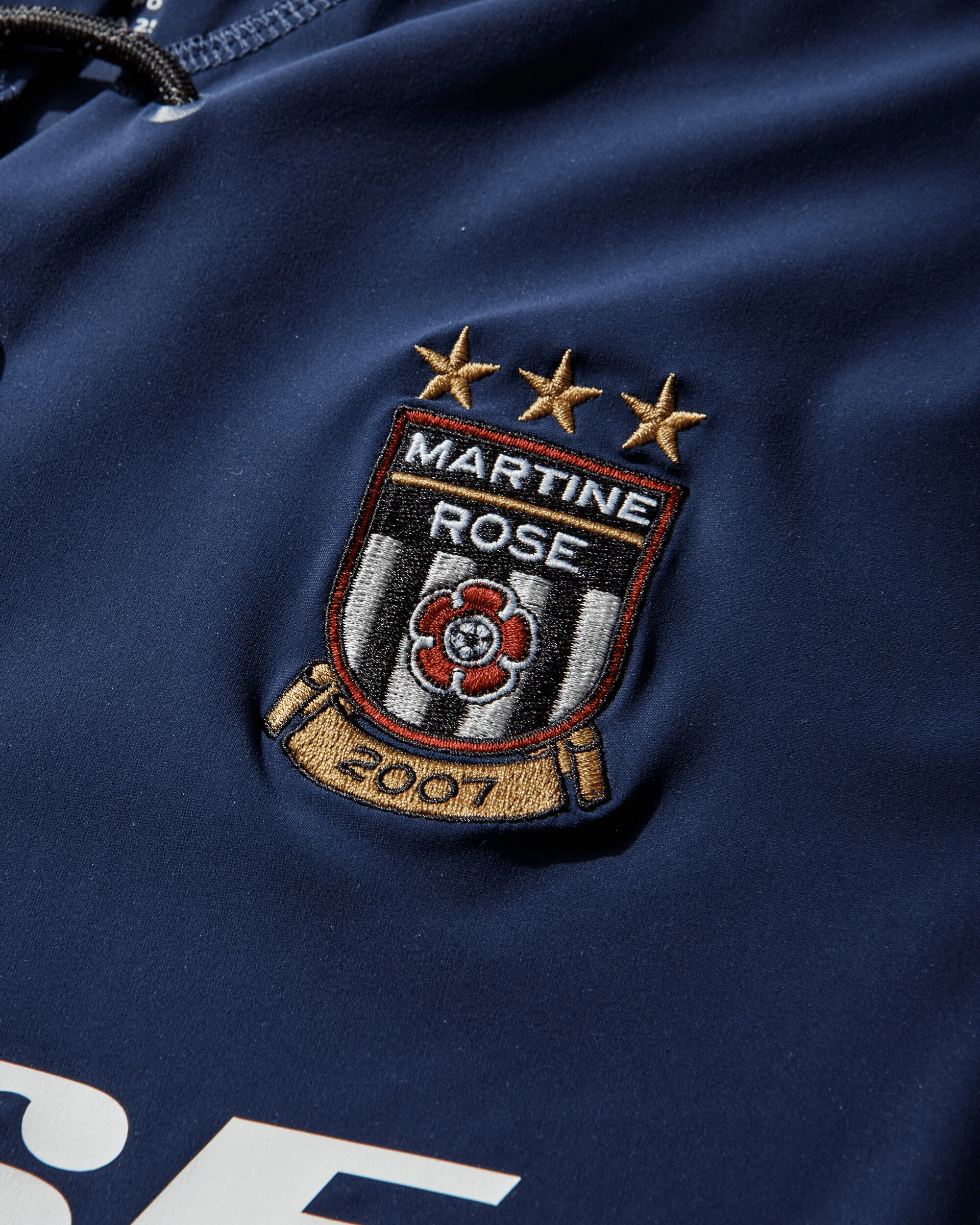 Lace Up Football Top Blue / Navy - Image 3