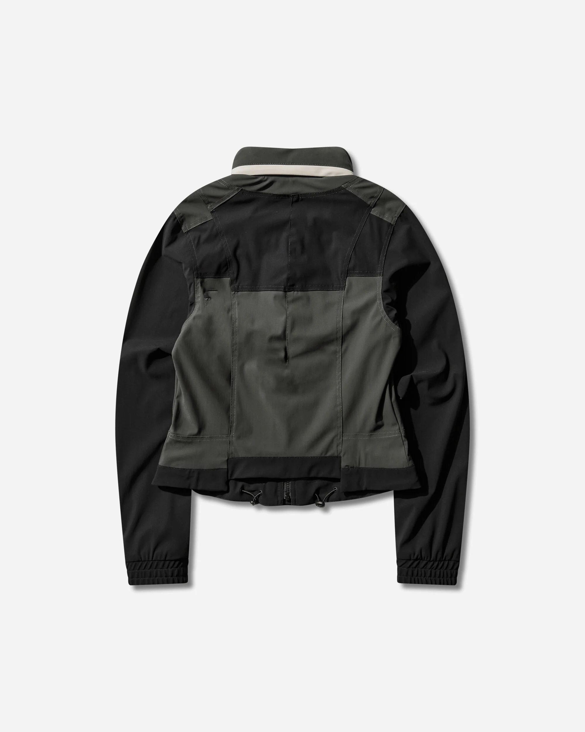 Women's Stretch Jacket Dark Green / Black - Image 2