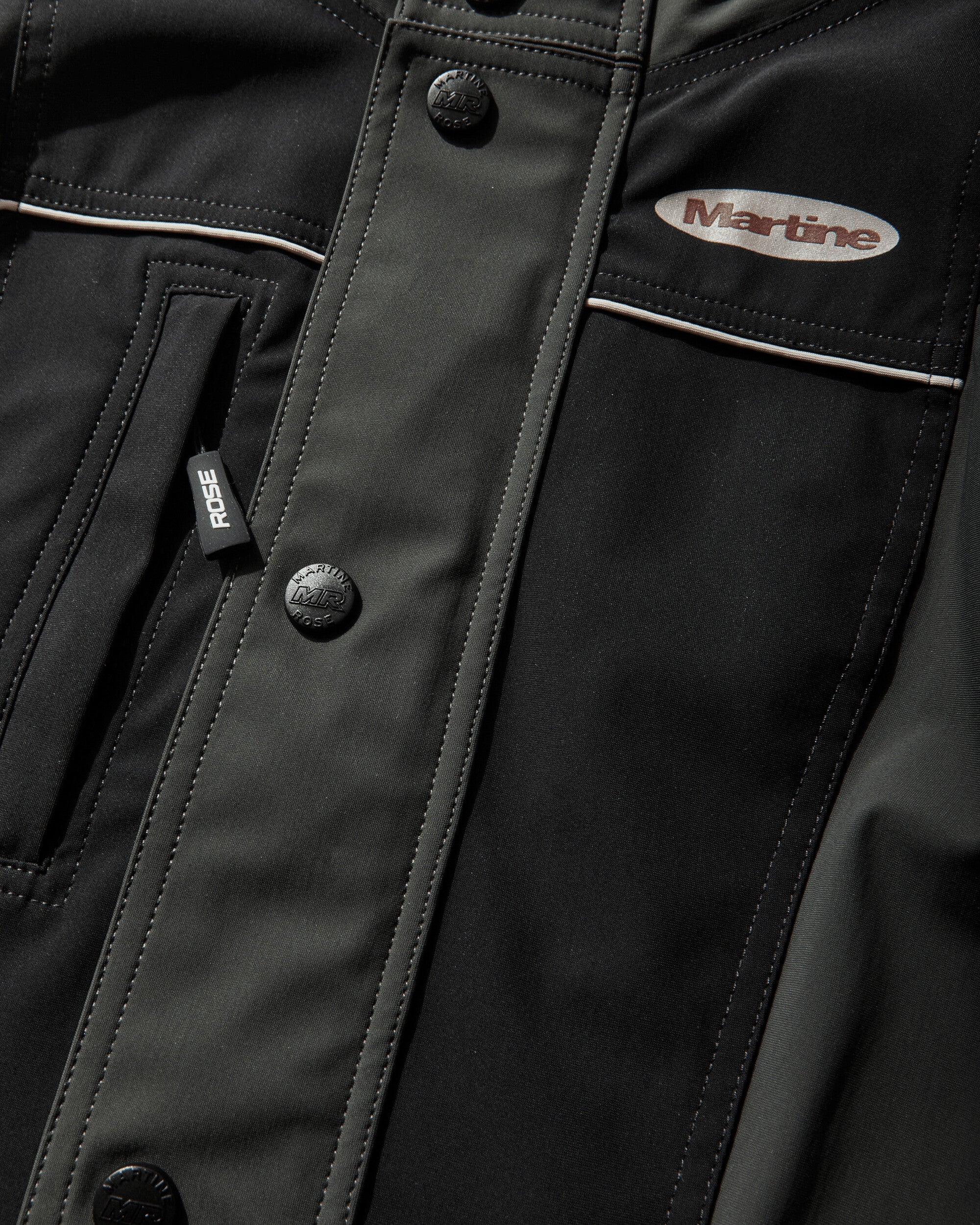 Women's Stretch Jacket Dark Green / Black - Image 4