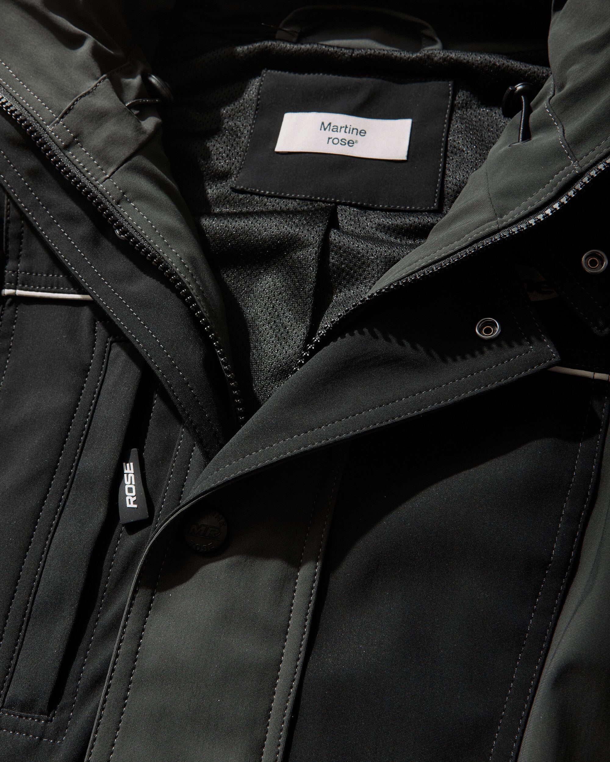 Women's Stretch Jacket Dark Green / Black - Image 5