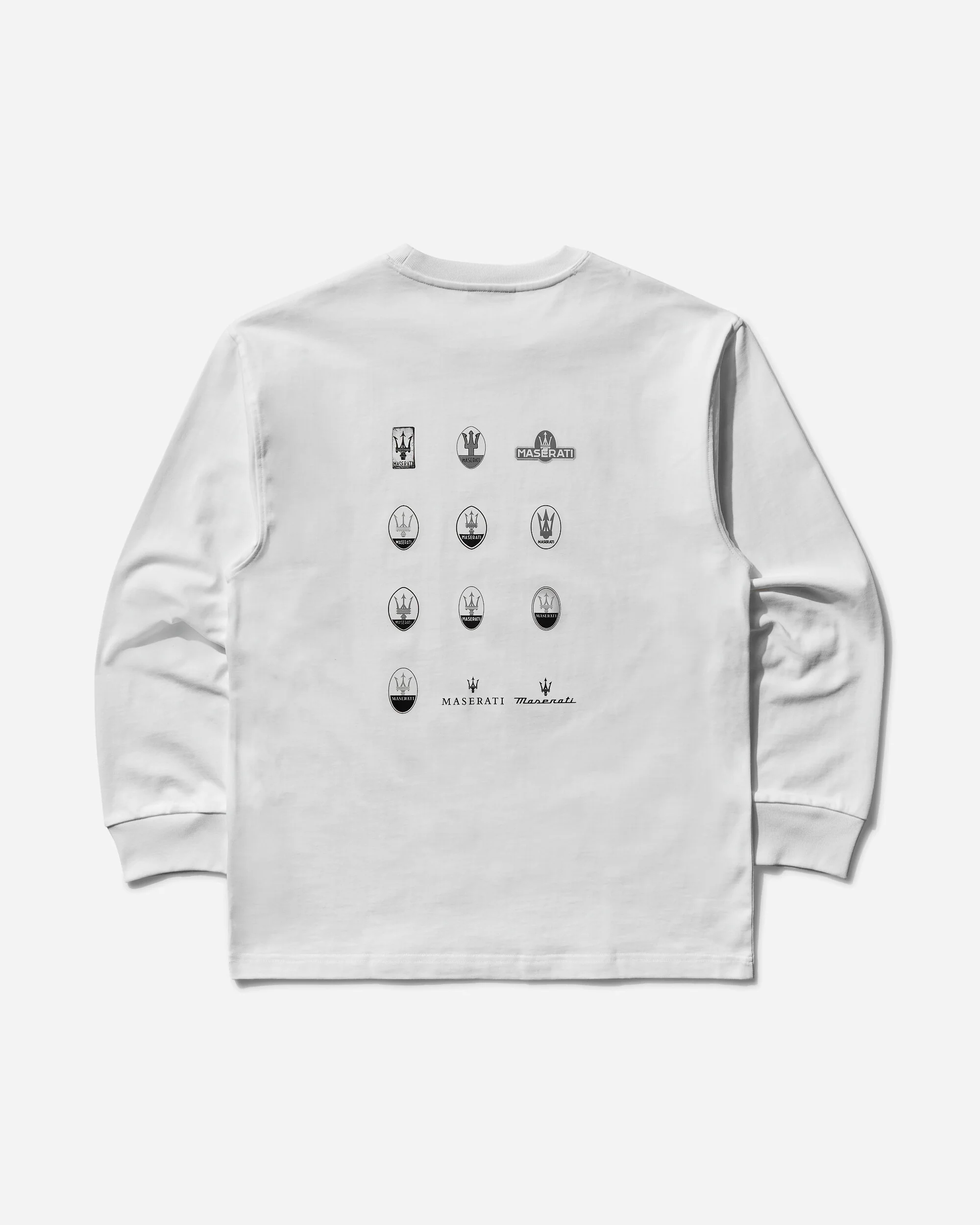 Men's Heritage Long Sleeve T-Shirt White - Image 2