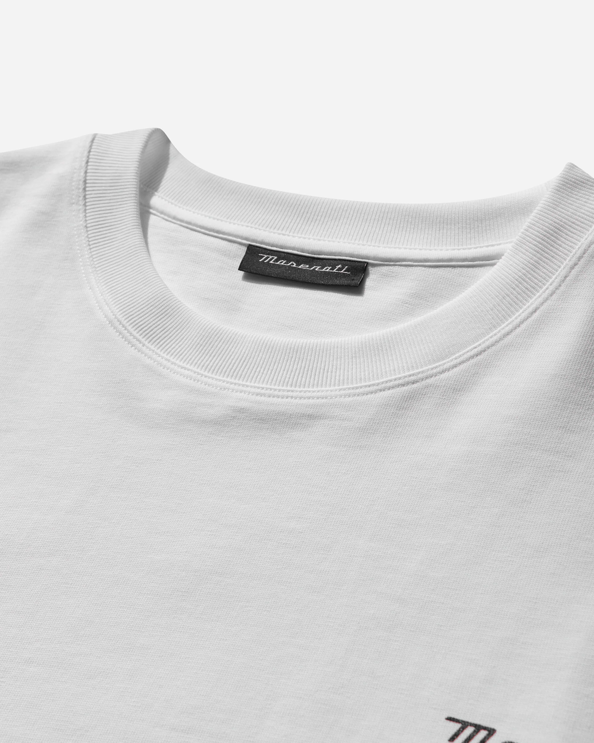 Men's Heritage Long Sleeve T-Shirt White - Image 5