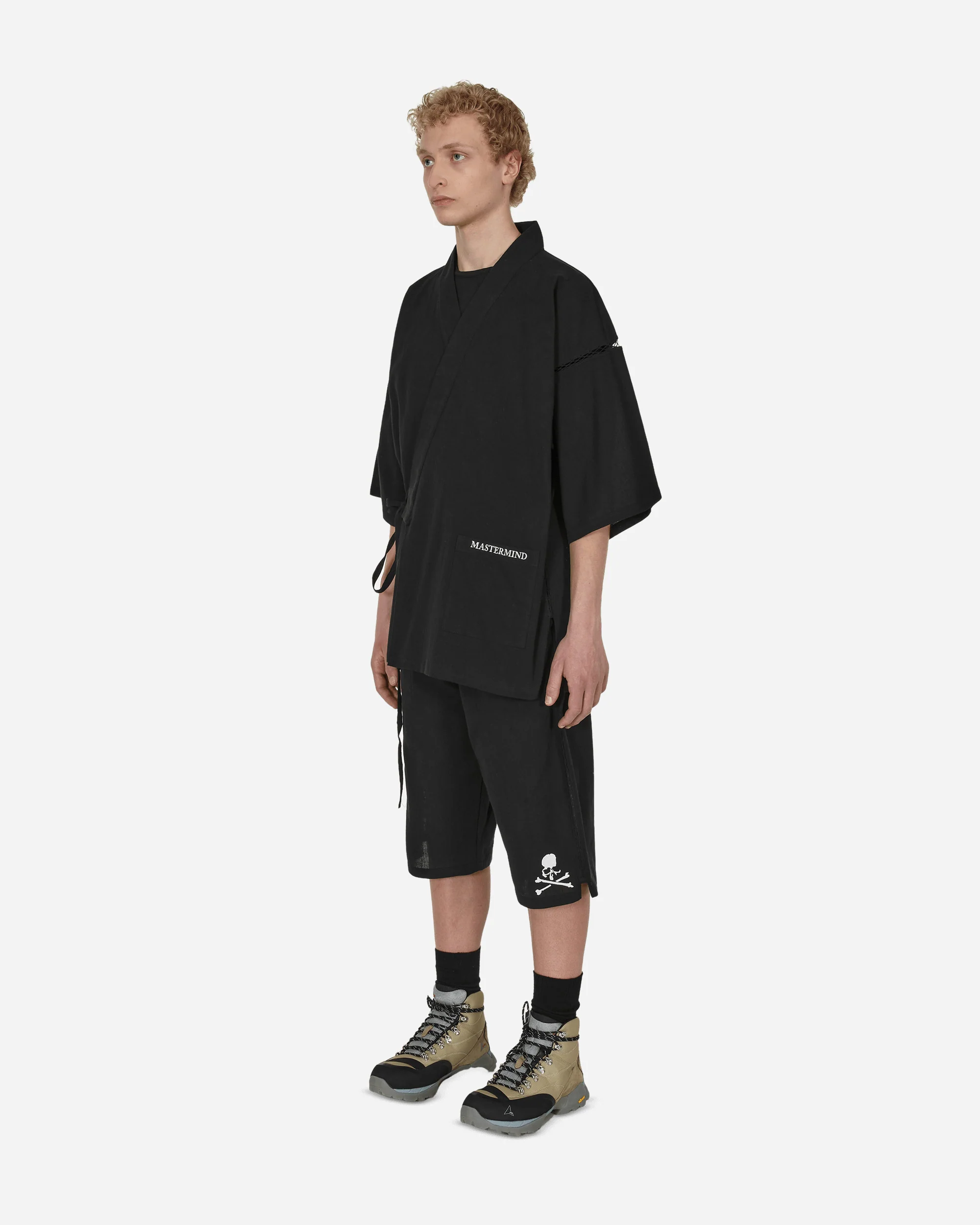 Jinbei Pajama Set Black - Image 2