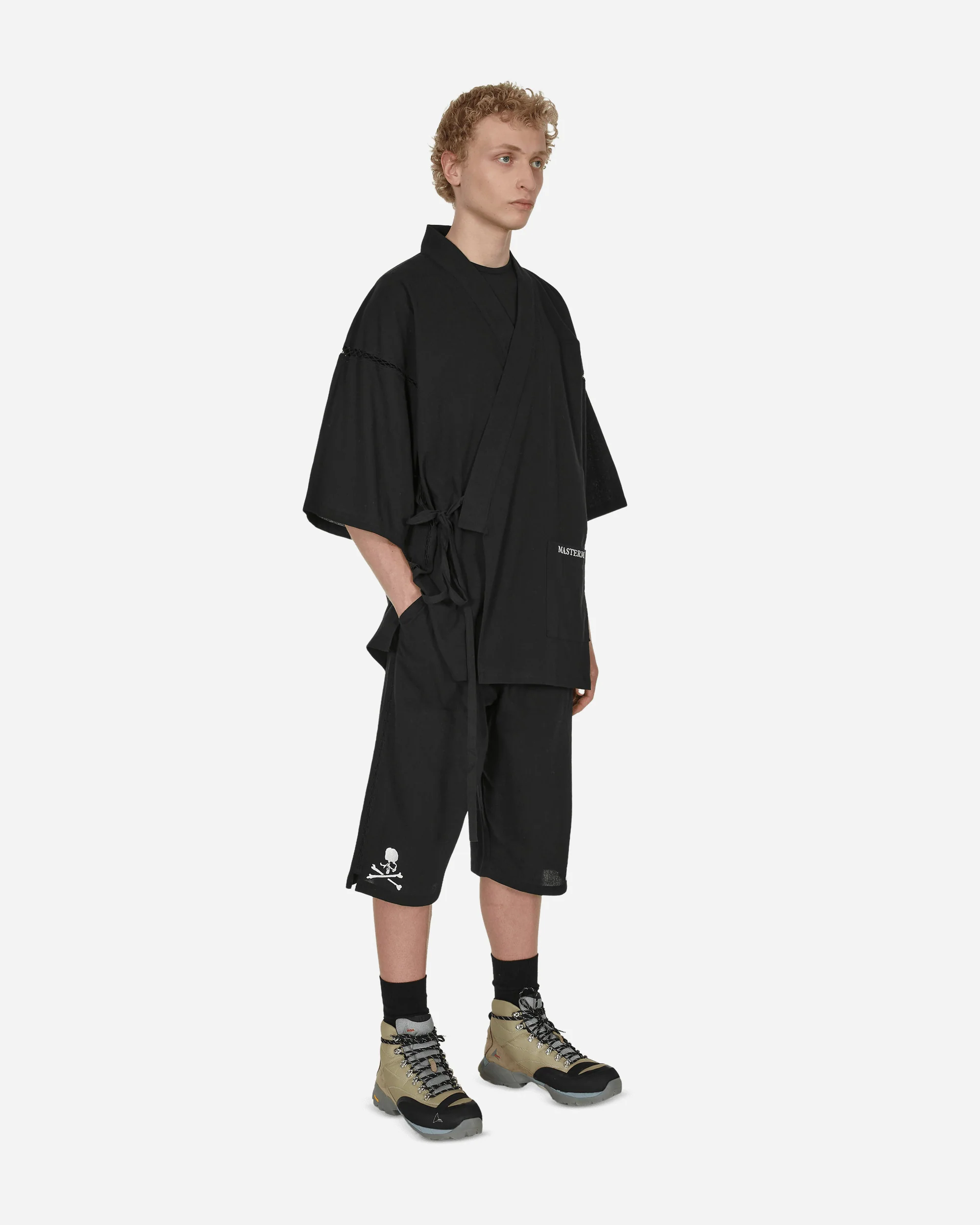 Jinbei Pajama Set Black - Image 4