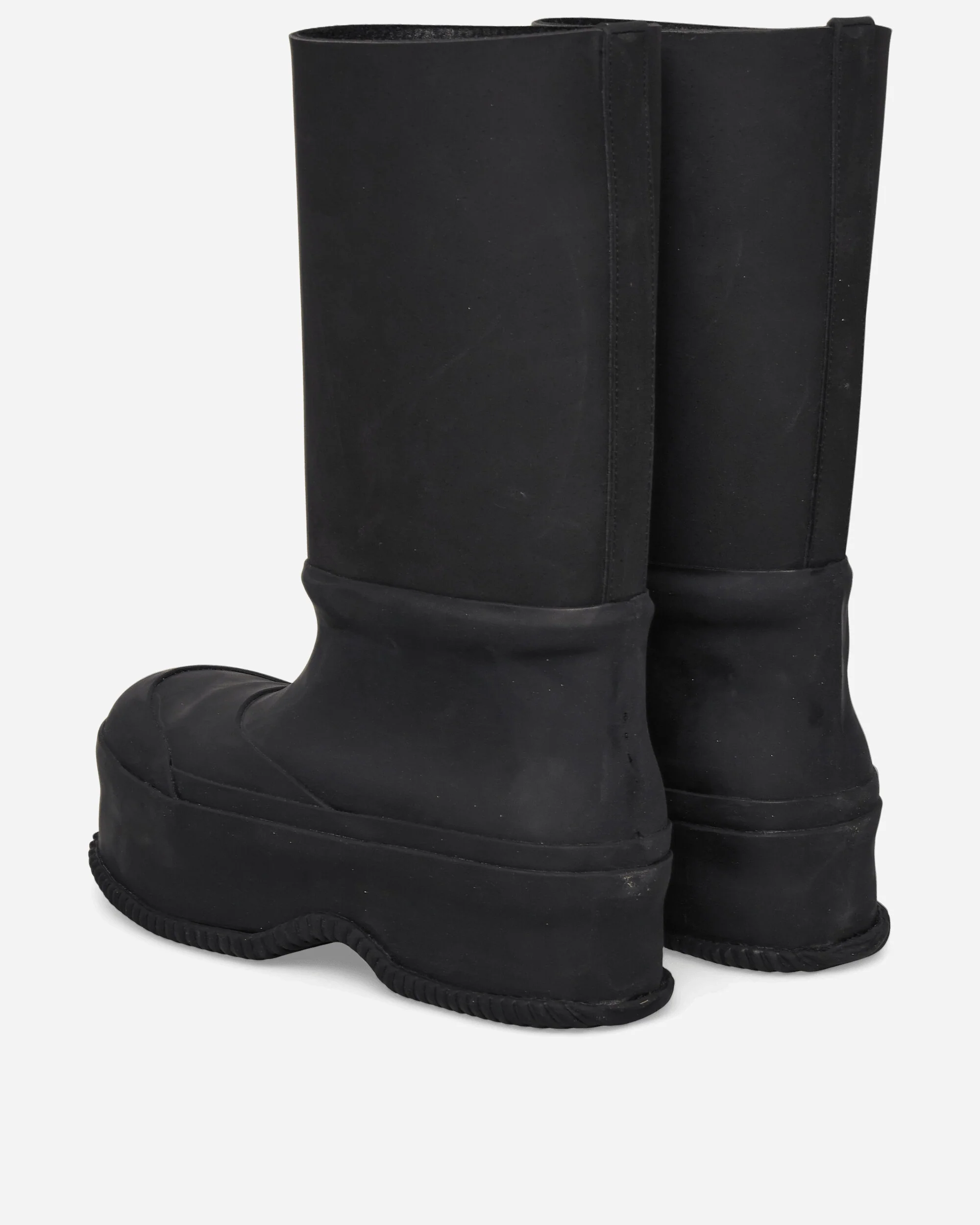Hi Rubber Boots Black - Image 4