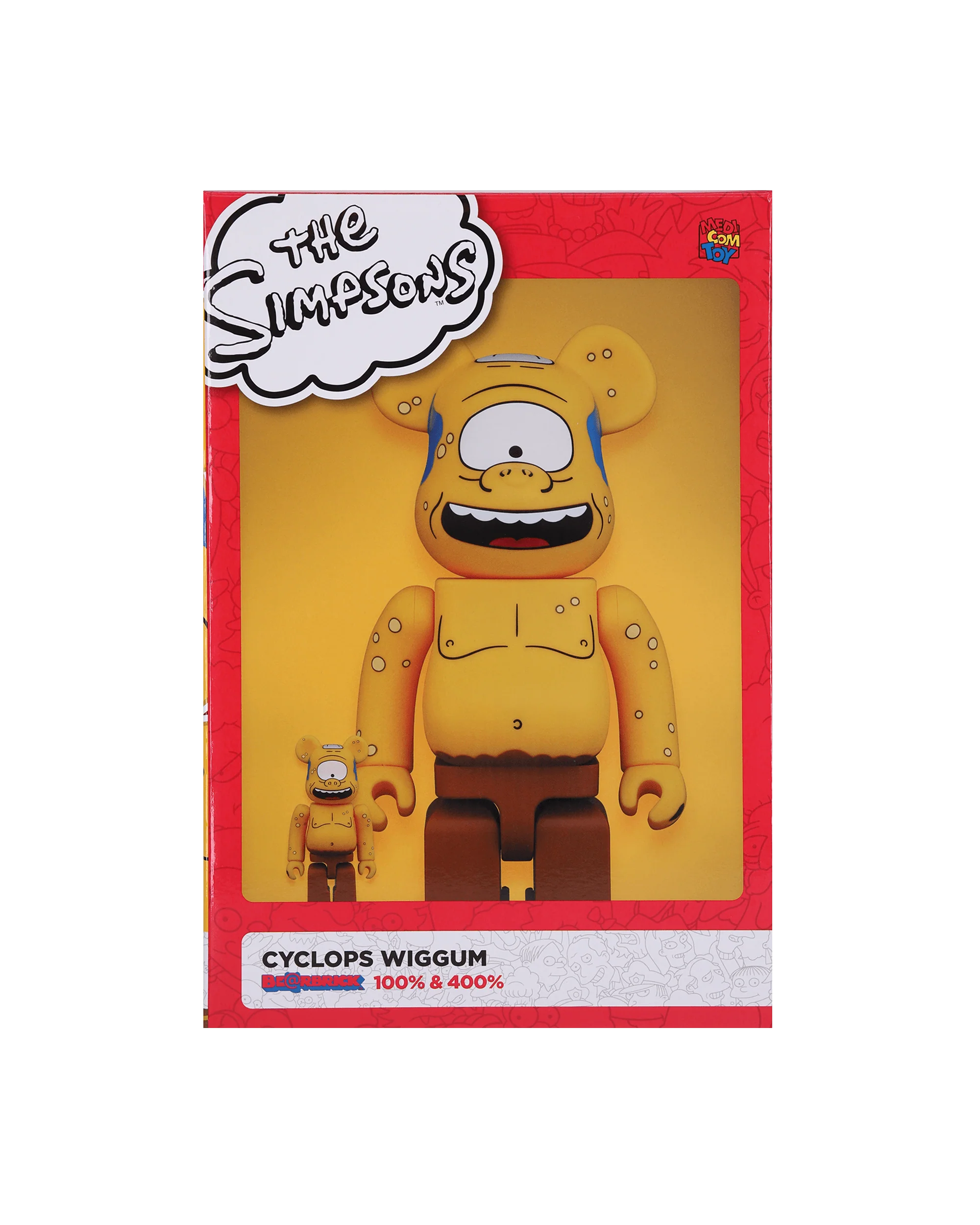 100% + 400% Simpsons Cyclops Be@rbrick Multicolor - Image 7
