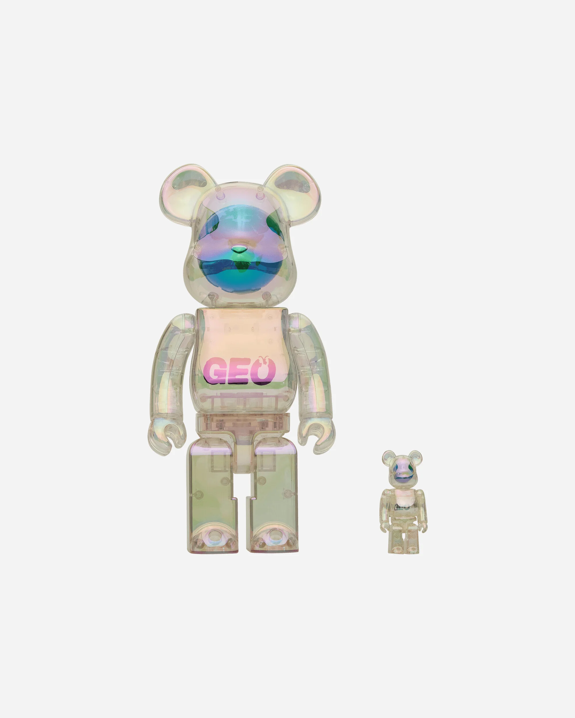 GEO 100% + 400% Be@rbrick "EARTH" Iridescent - Image 2