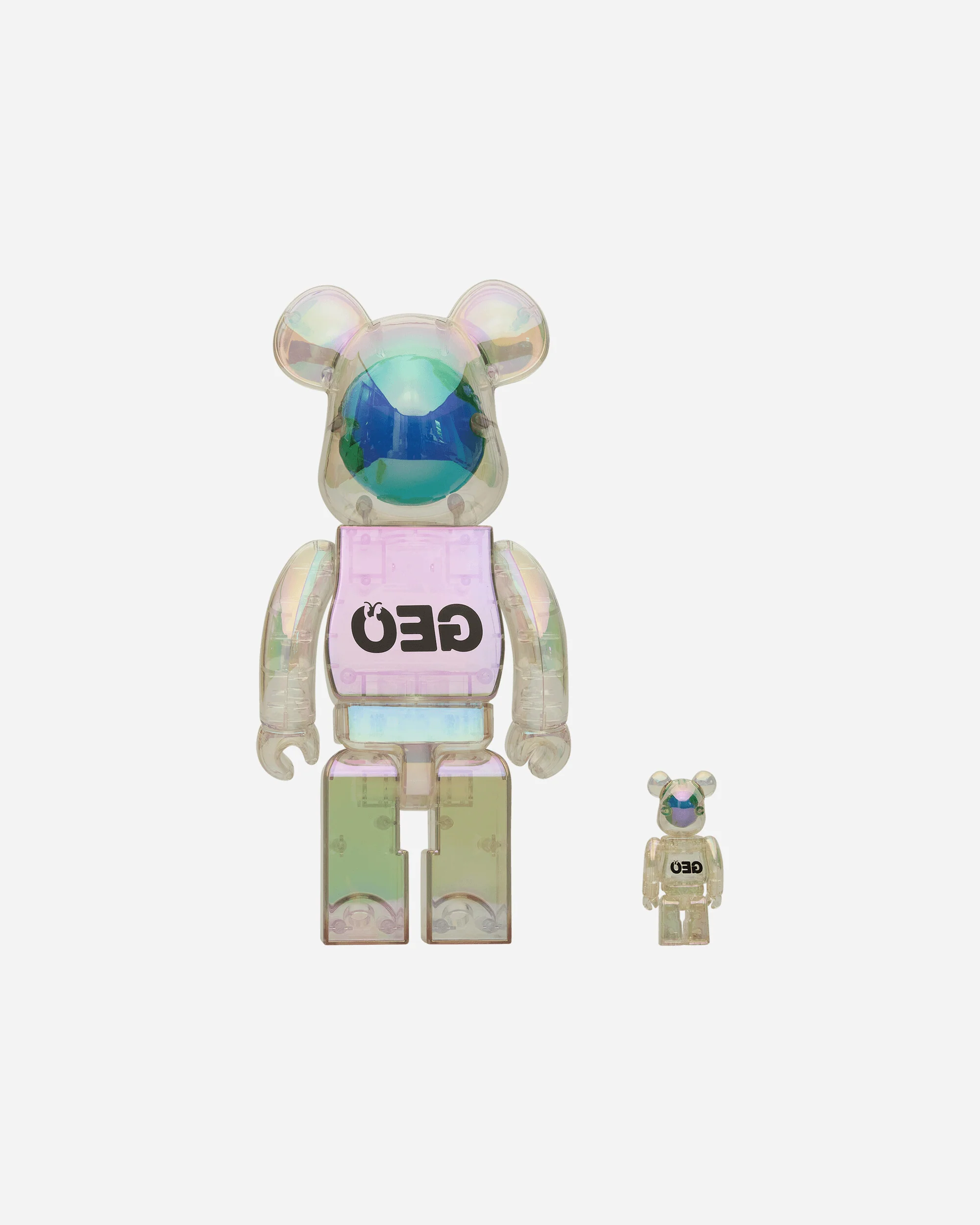 GEO 100% + 400% Be@rbrick "EARTH" Iridescent - Image 4