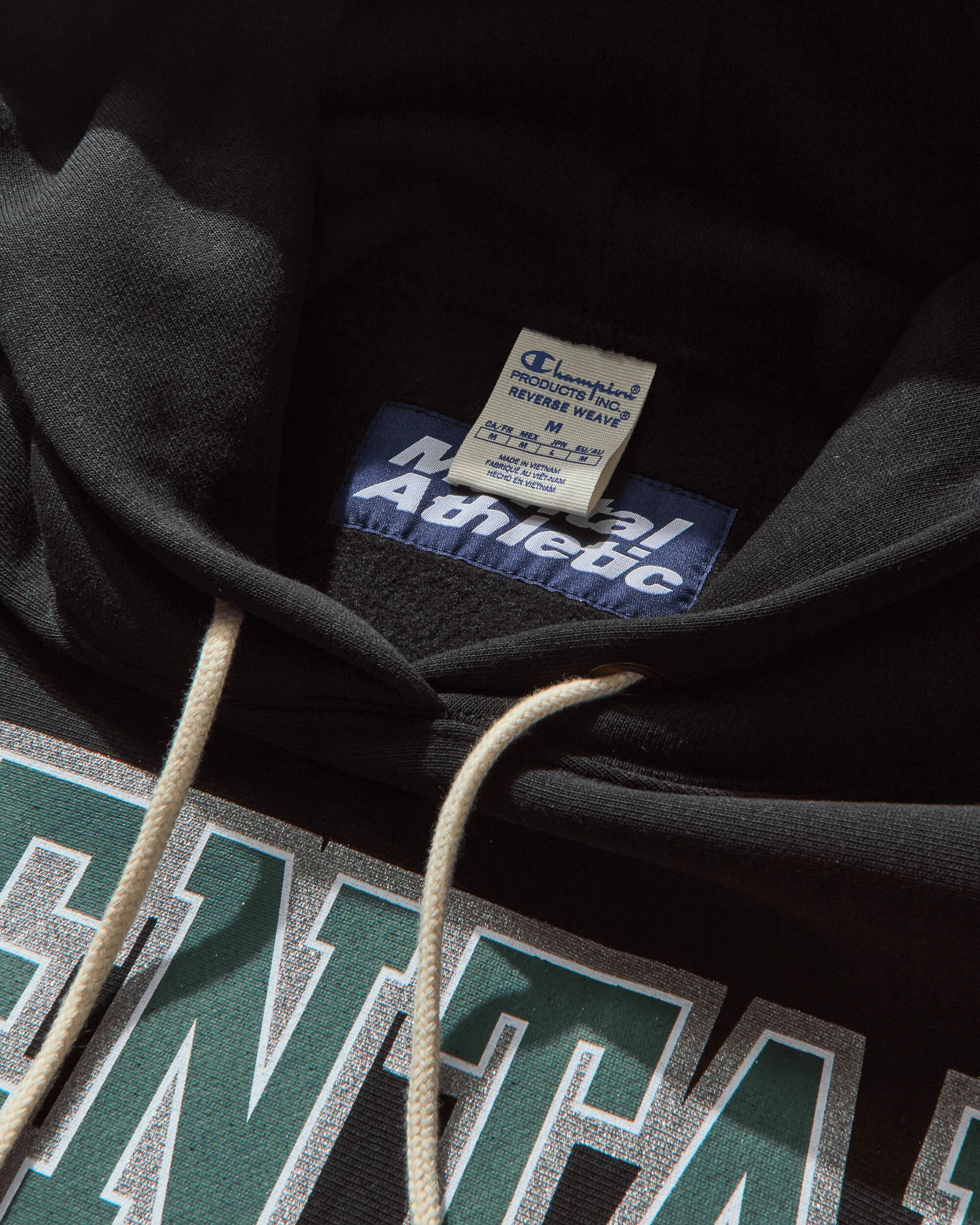 Champion College Hoodie Black - Image 4