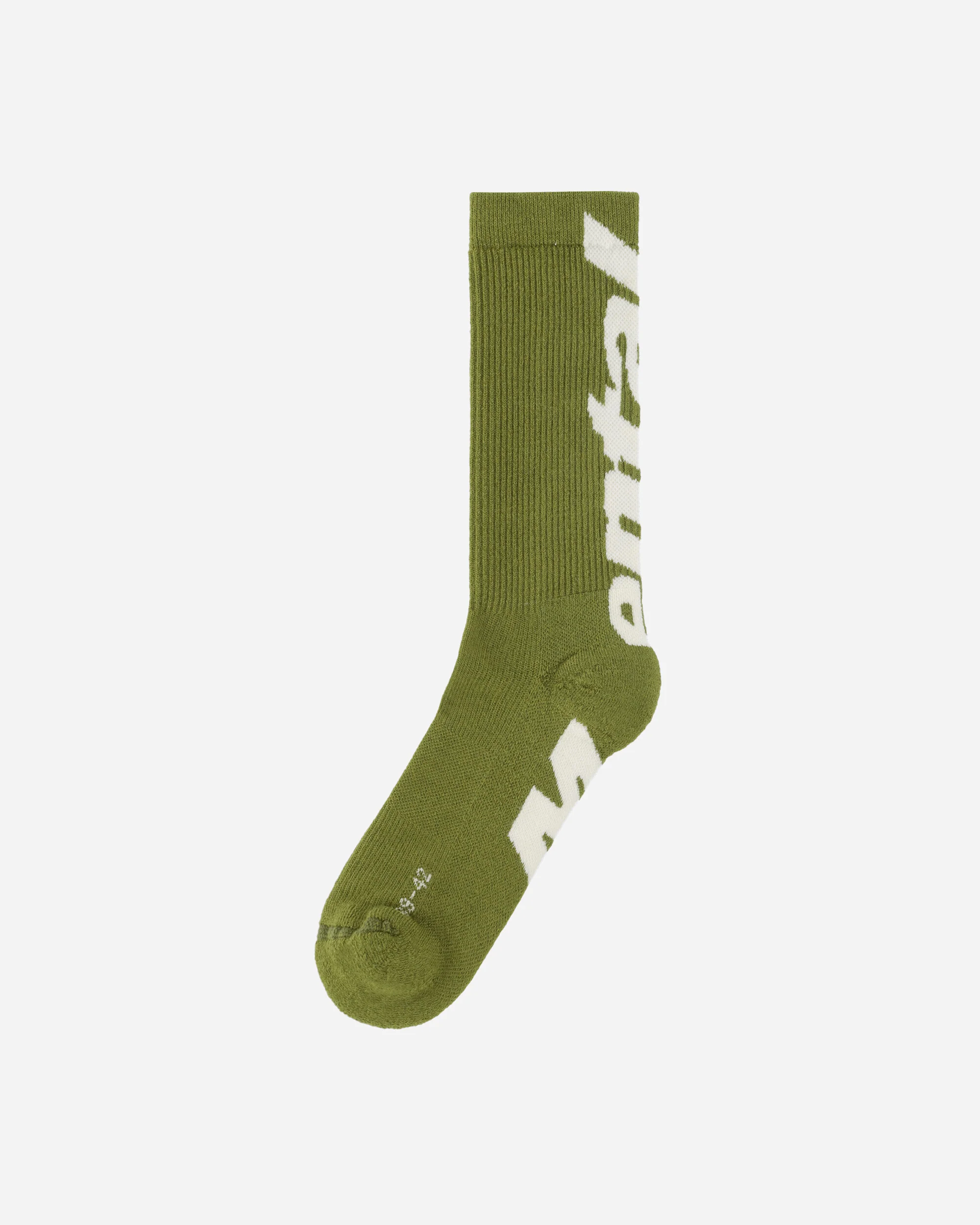 Inner Logo Socks Green / Off White - Image 2