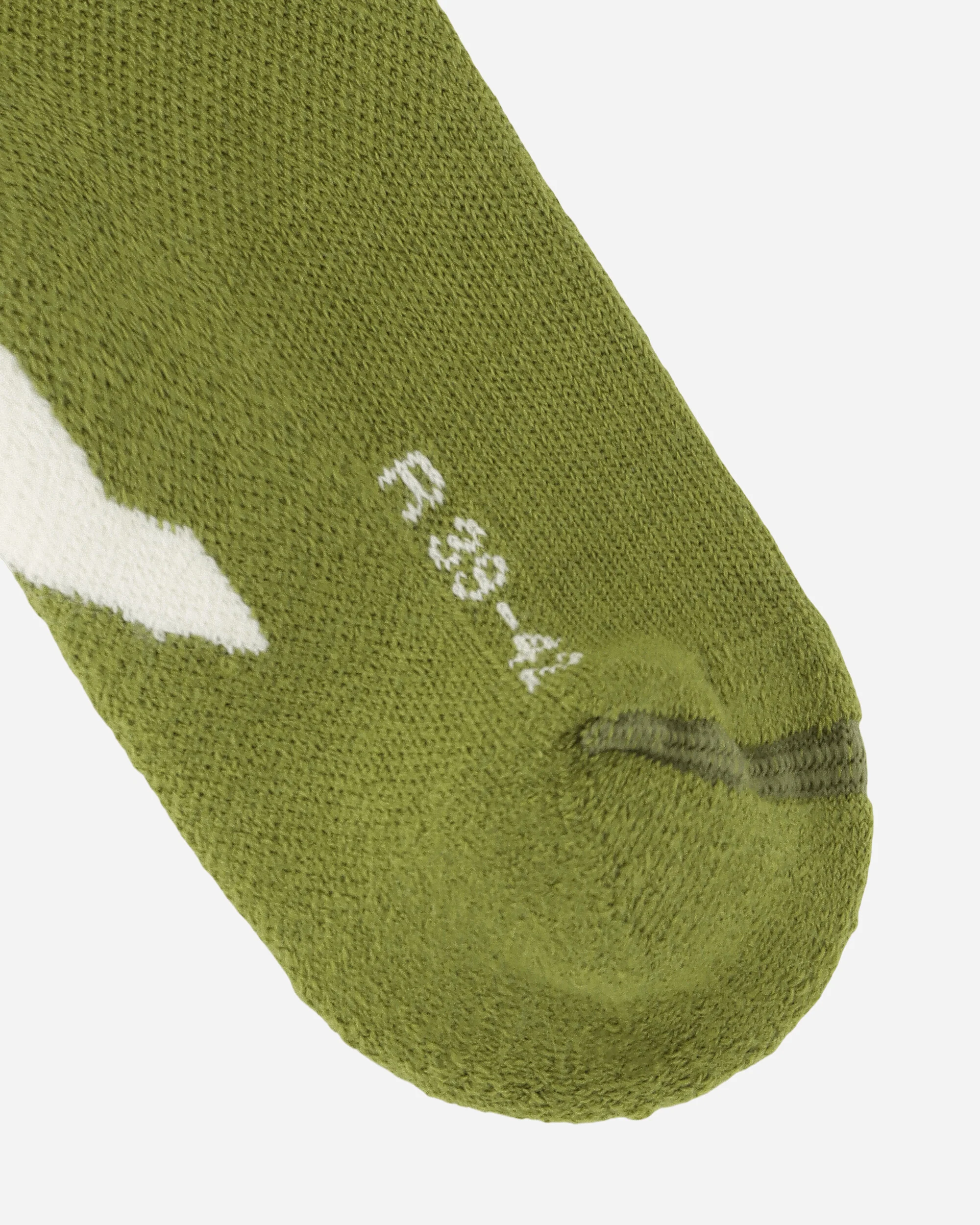 Inner Logo Socks Green / Off White - Image 3