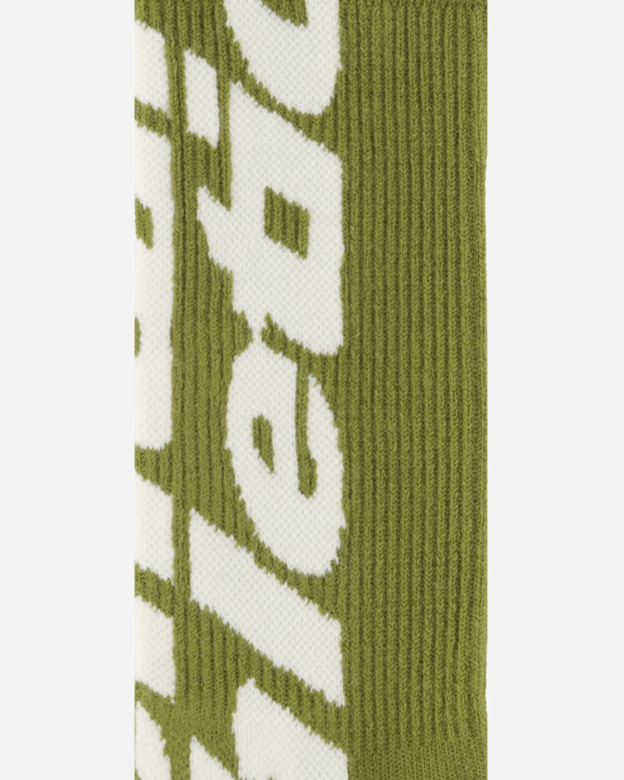 Inner Logo Socks Green / Off White - Image 5