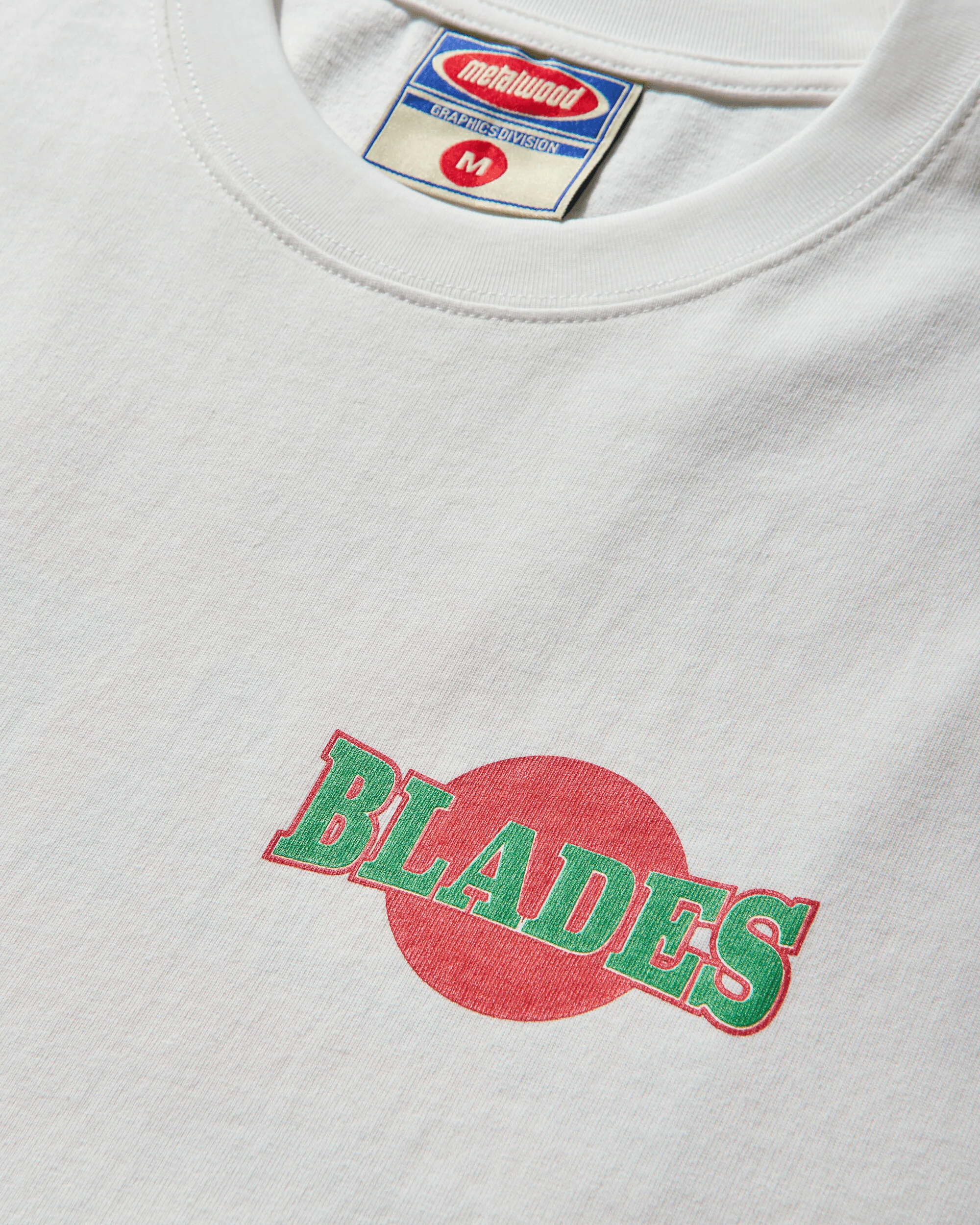 Men's Blades Gym T-Shirt White - Image 3